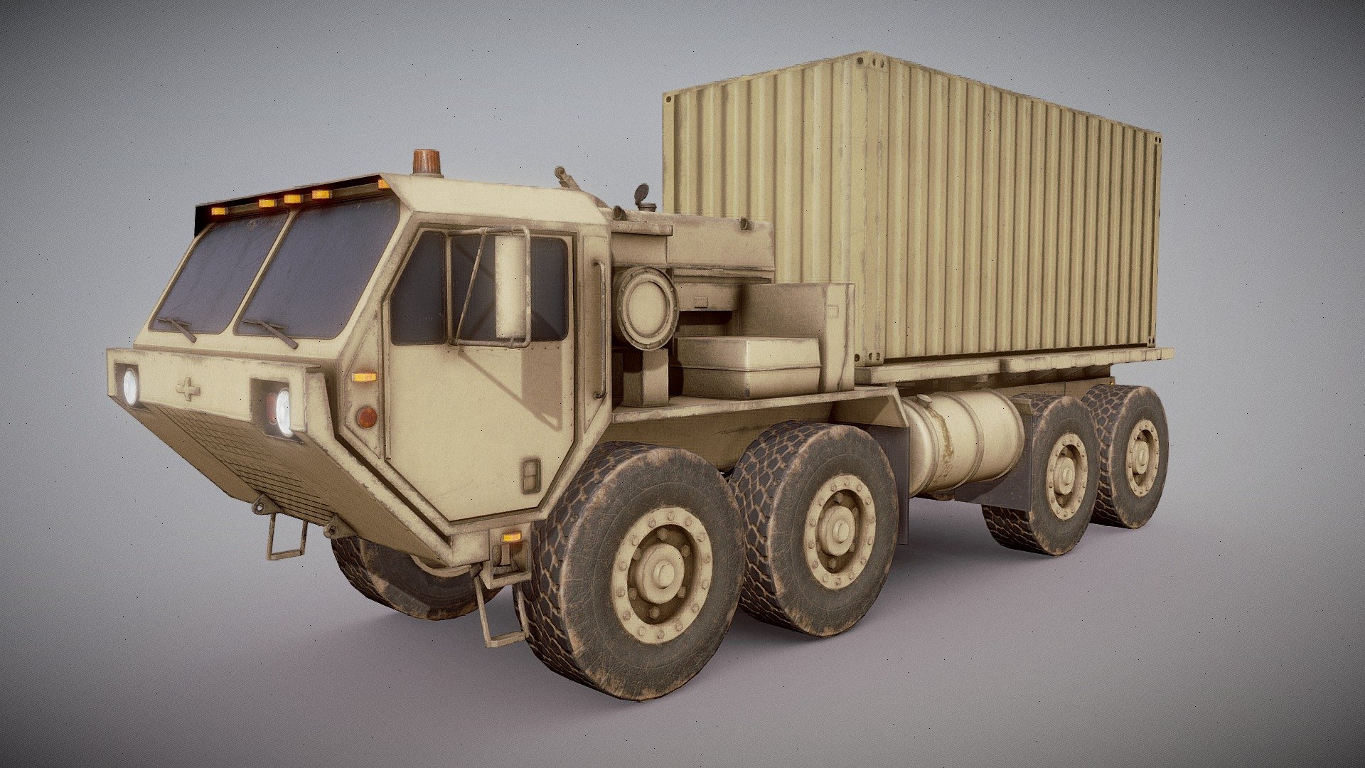 Heavy Expanded Mobility Tactical Truck 3d model