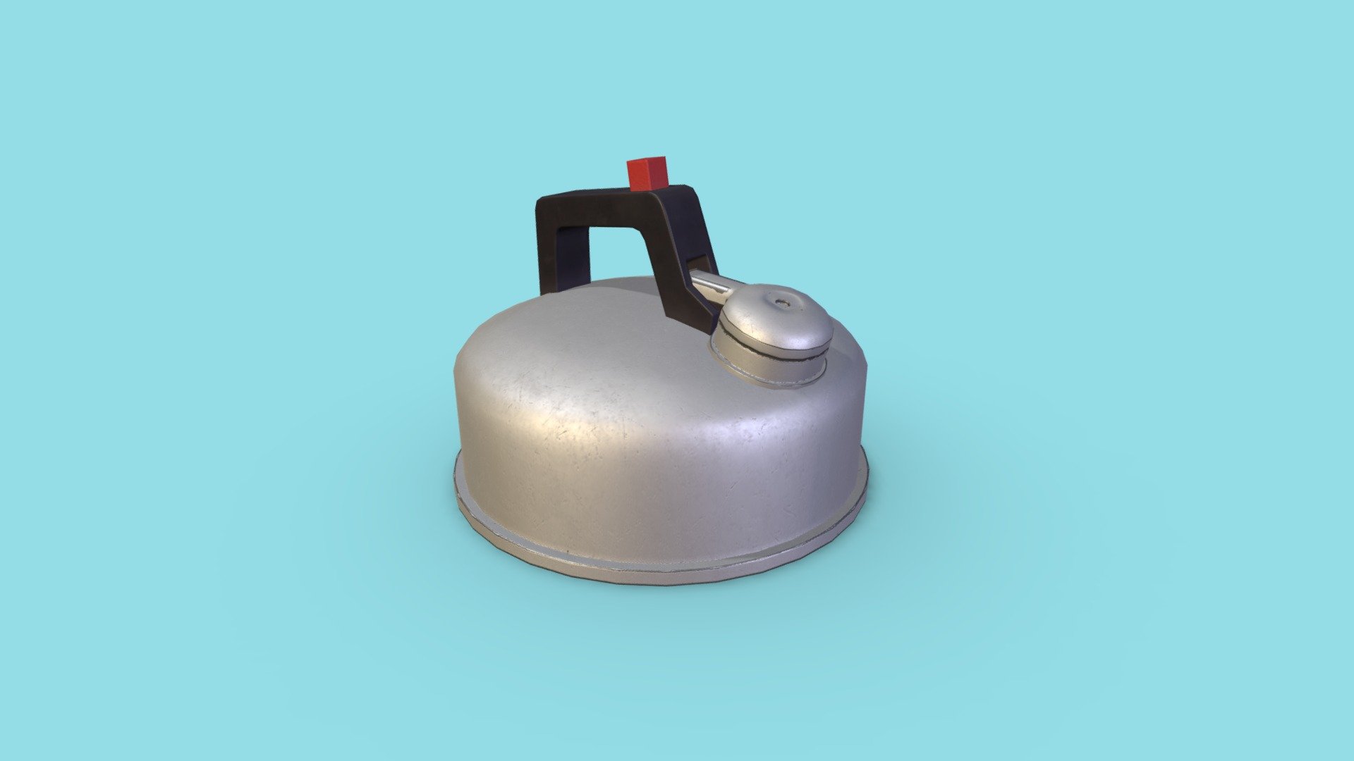 Camping Kettle 3d model