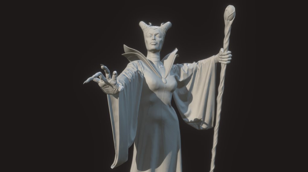 Maleficent 3d model