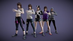 G2: Casual NPC 01 (Female) B