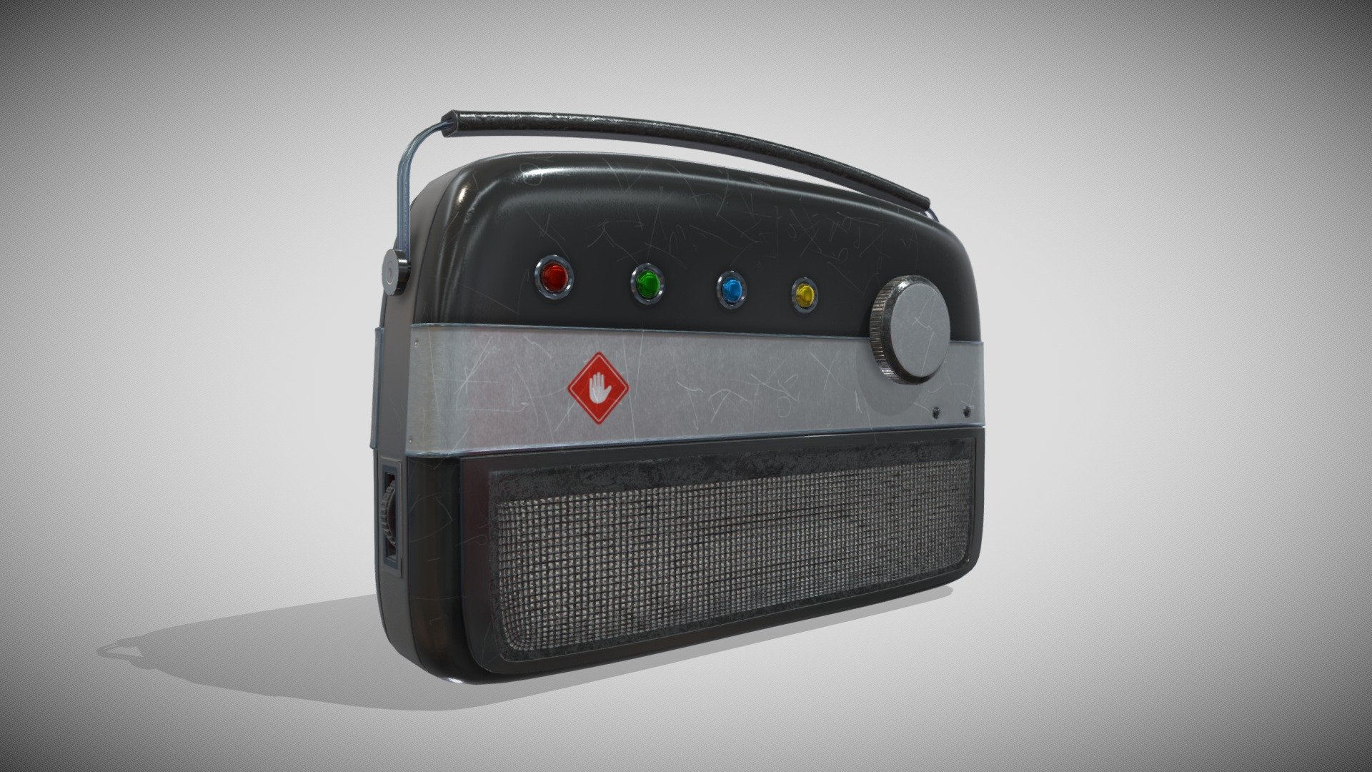 Radio 3d model