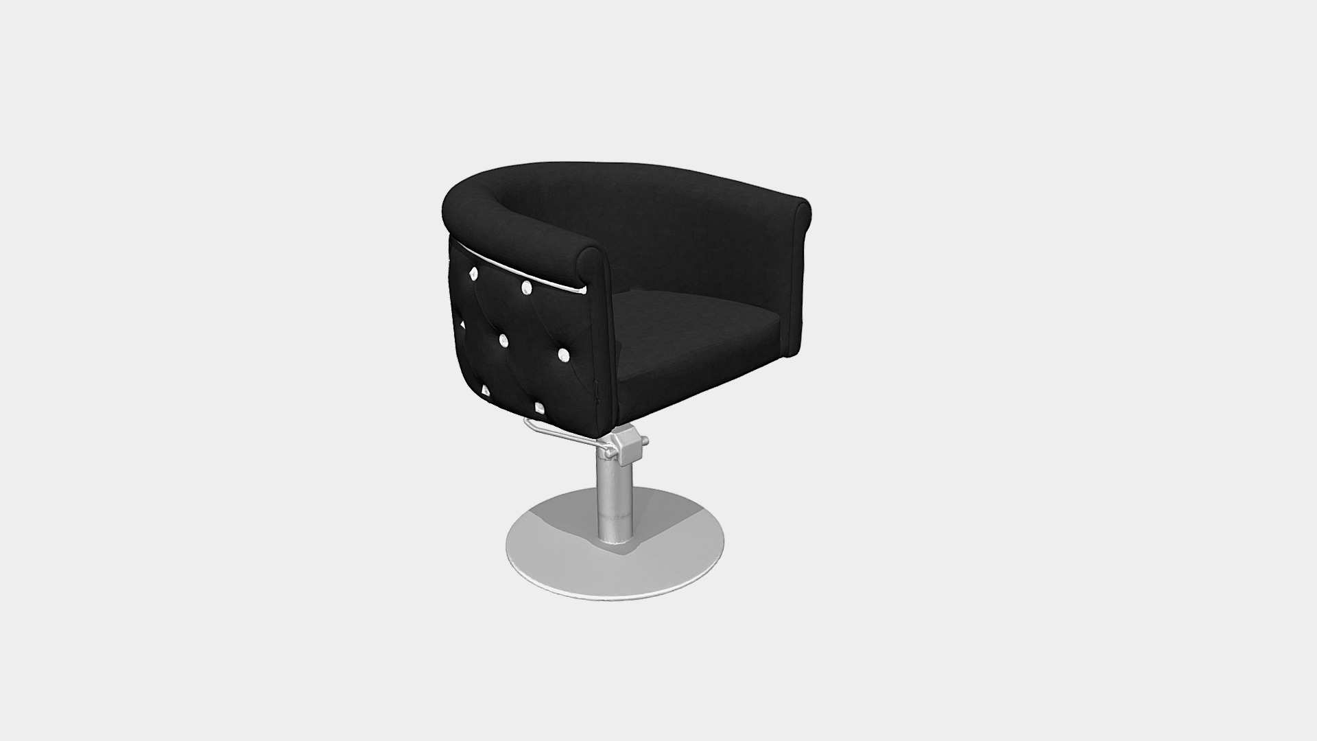 Hairdresser’s chair 3d model