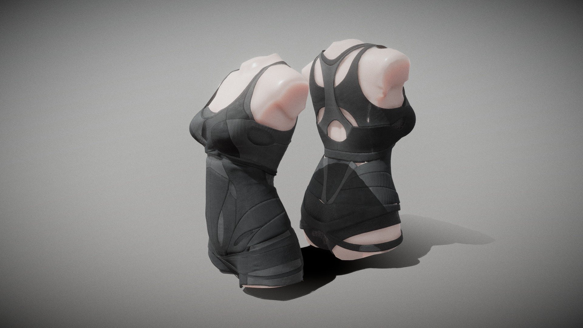 Underwear for Ray II 3d model