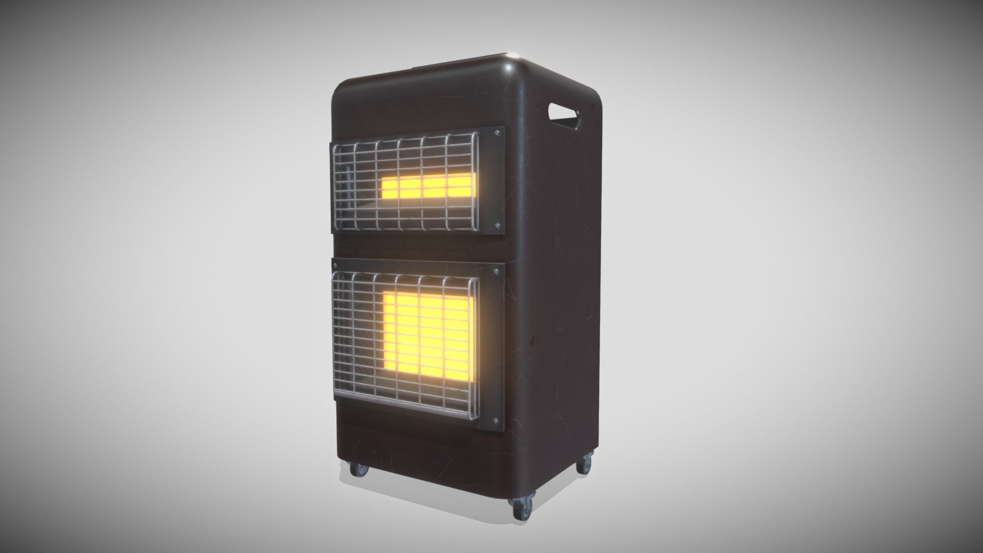 Gas Heater 3d model