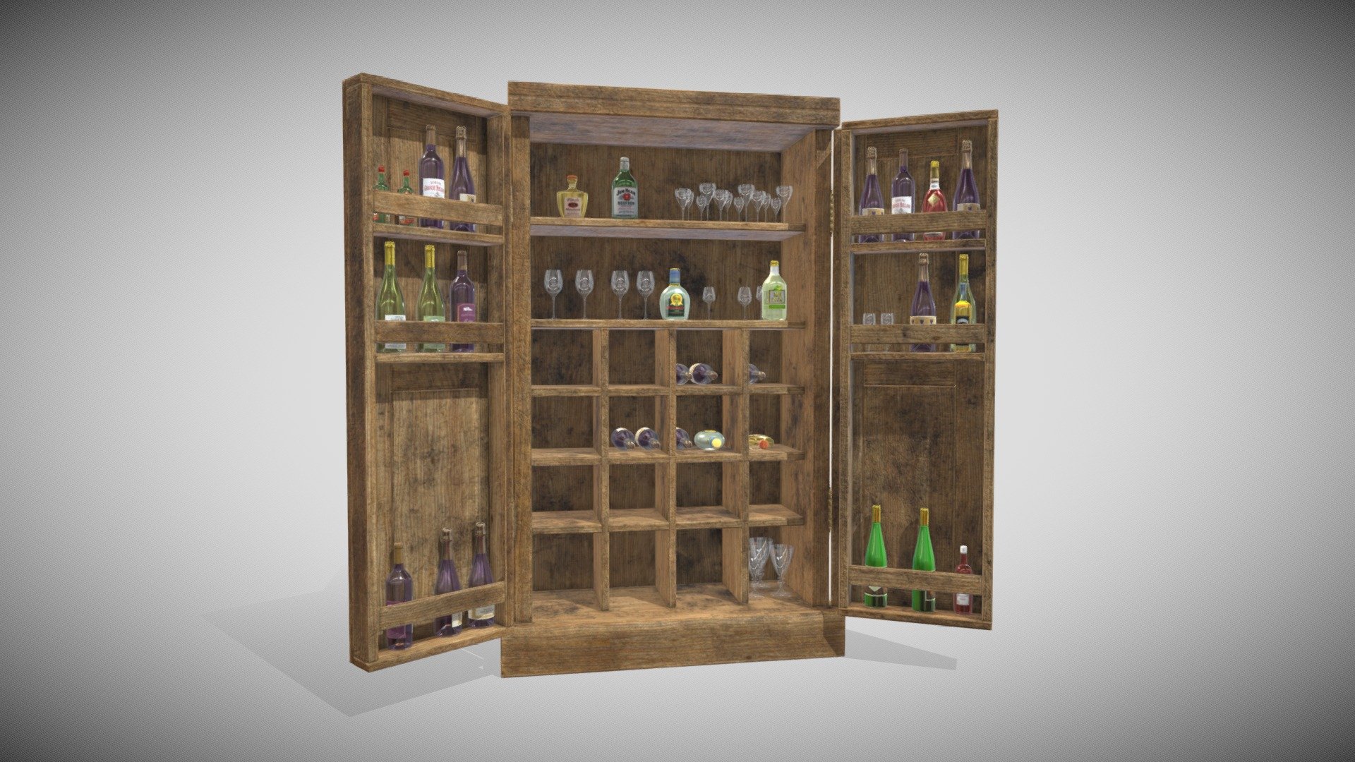 Home Bar 3d model