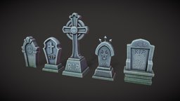 Stylised Gravestones (€)