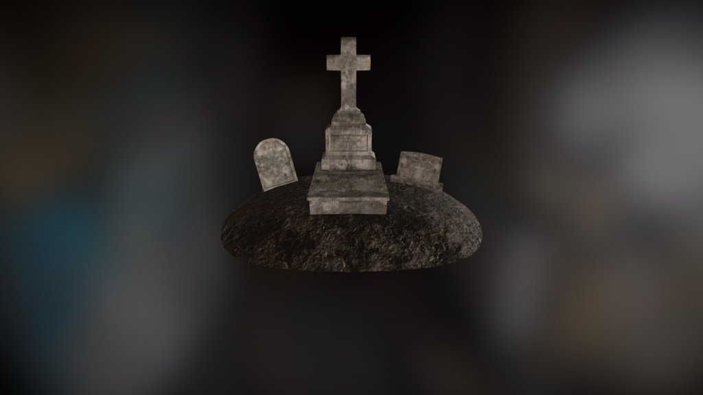 Part Of Cemetery 3d model