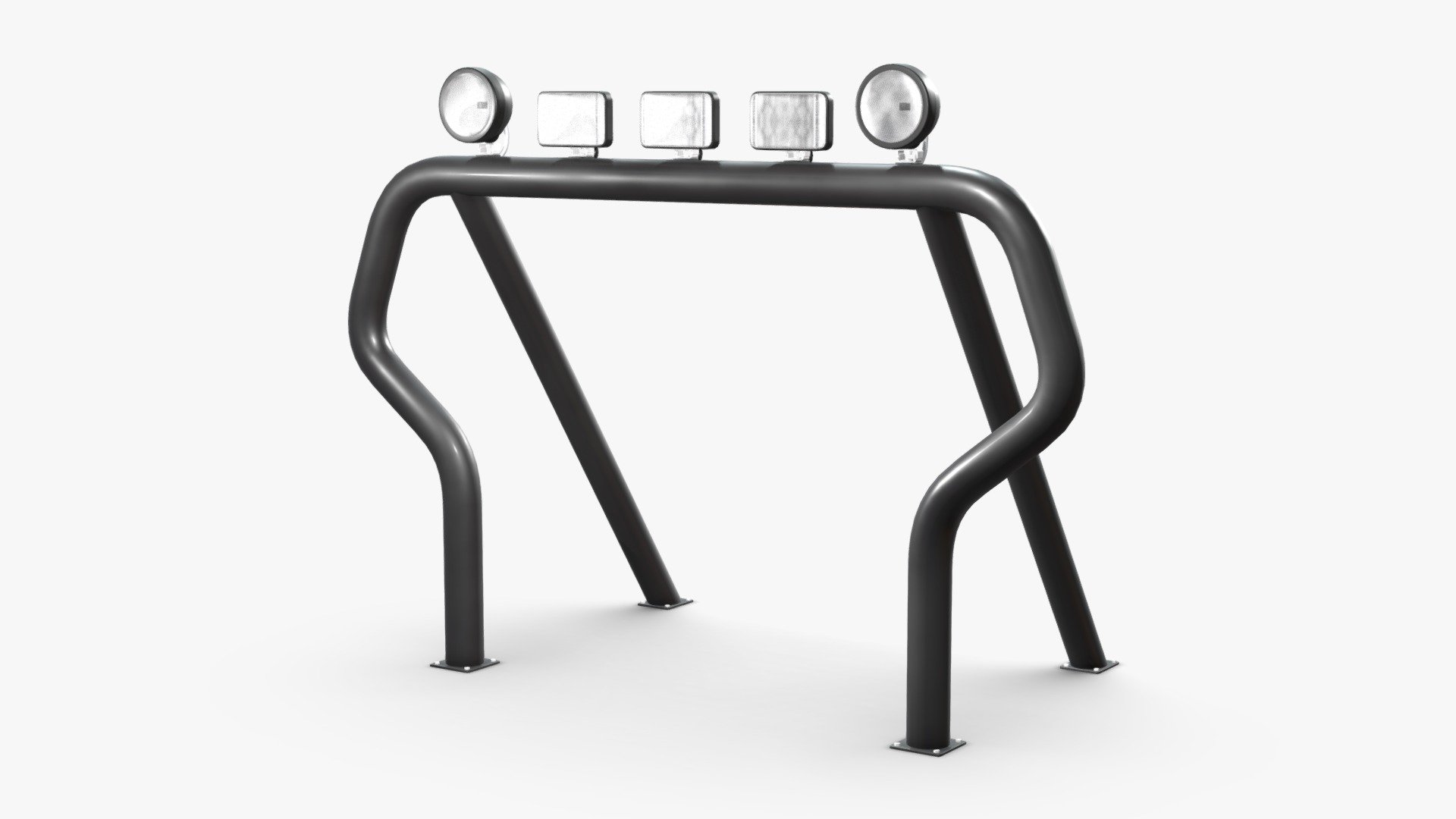 OFF ROAD ROLL BAR 1 3d model