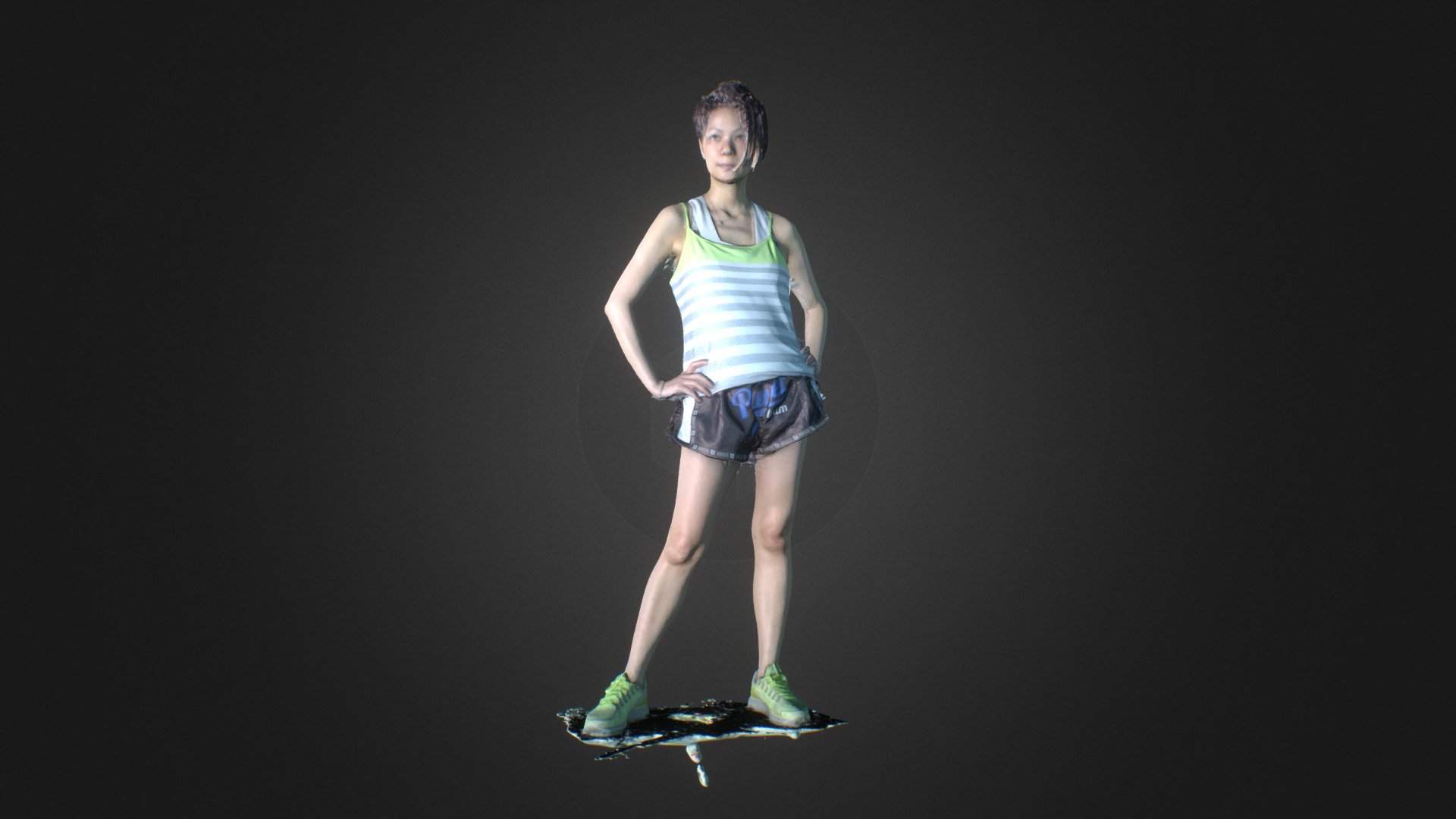 3080 Agnes 3d model