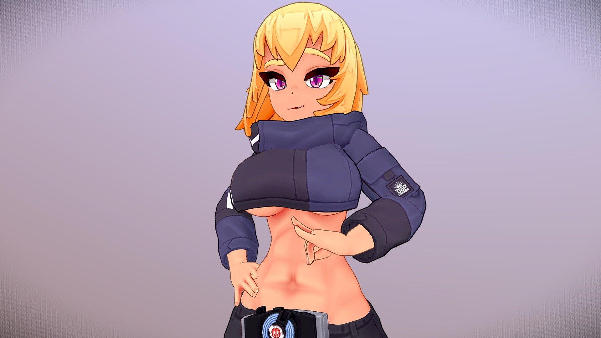 [VTuber] Kiyomi Hoshi: DGP Outfit [Commish] 3d model