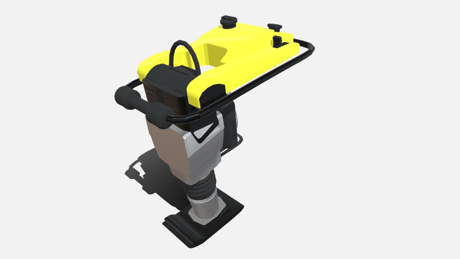 Vibro Apisonador 3d model