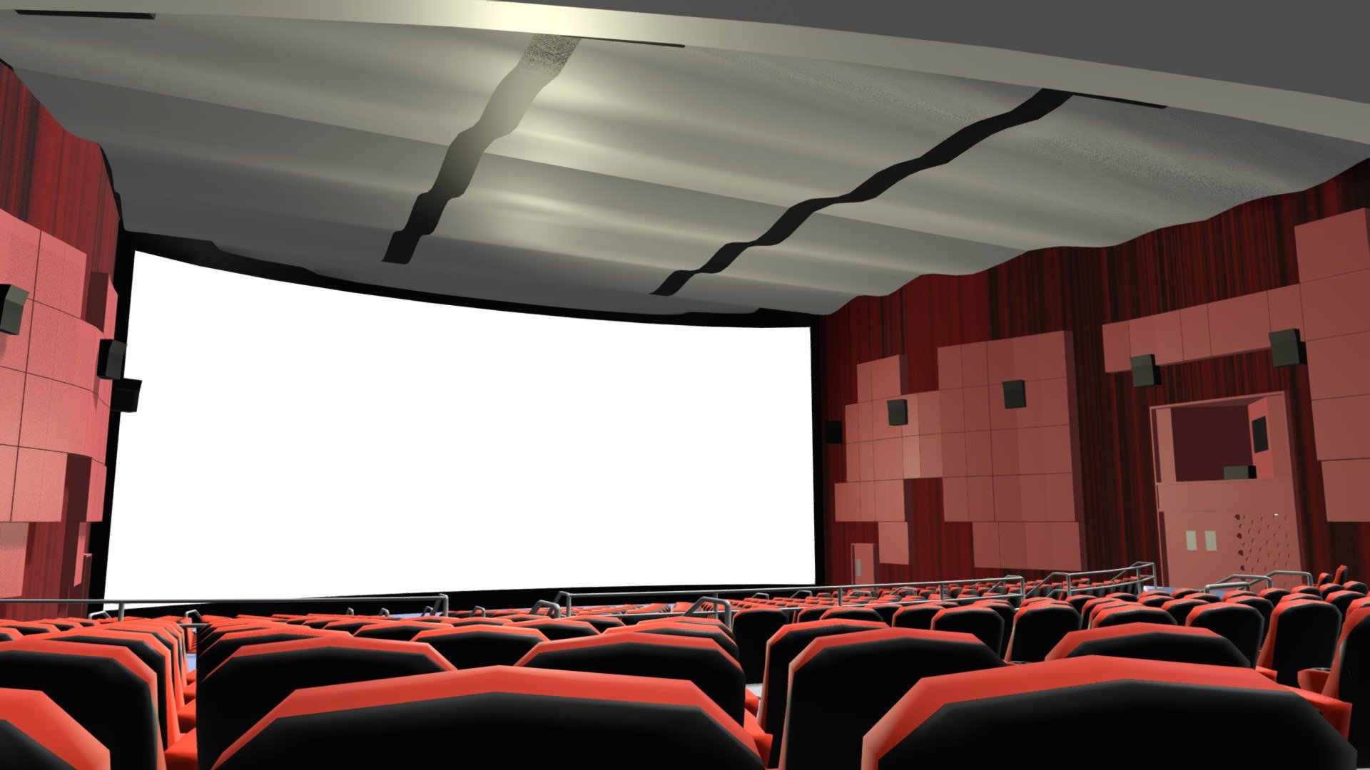 My Favorite Theater 3d model