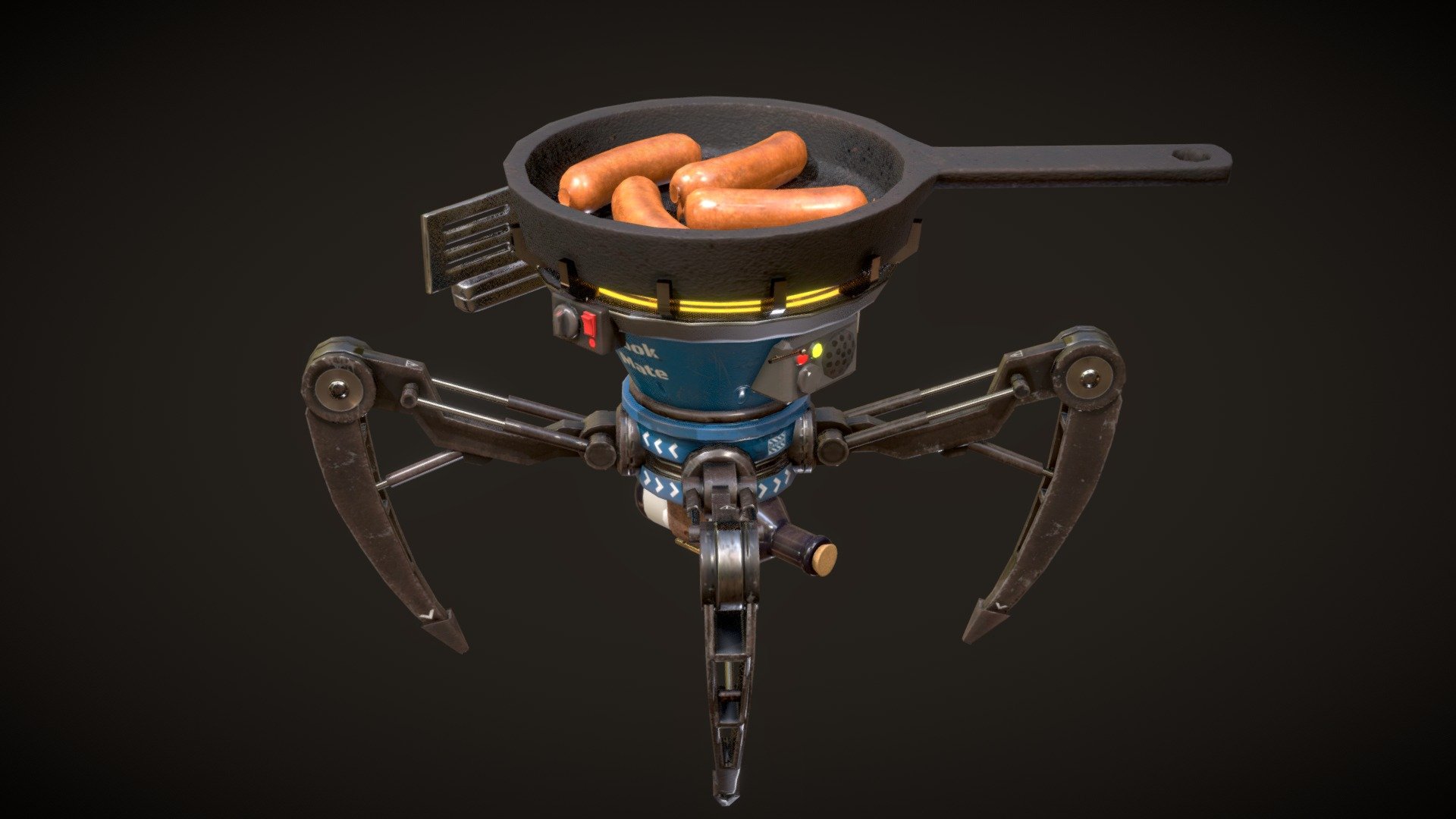 Cook Mate 3d model