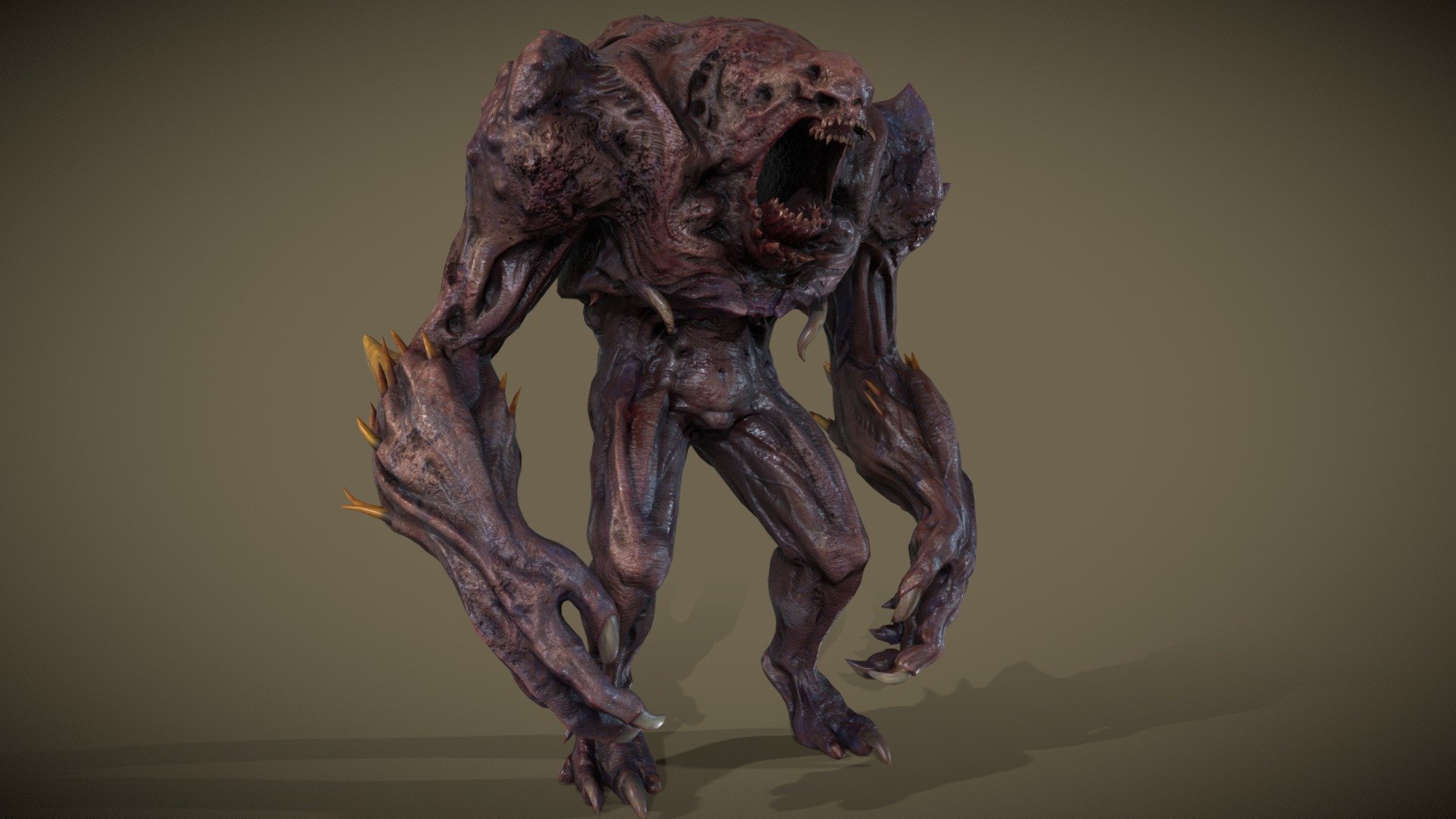 Monster skull breaker 3d model