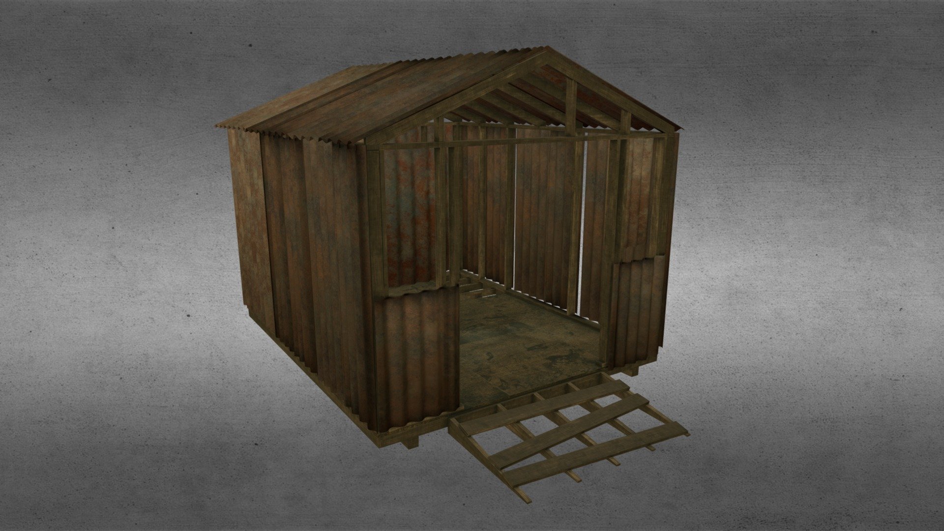 Shack 3d model