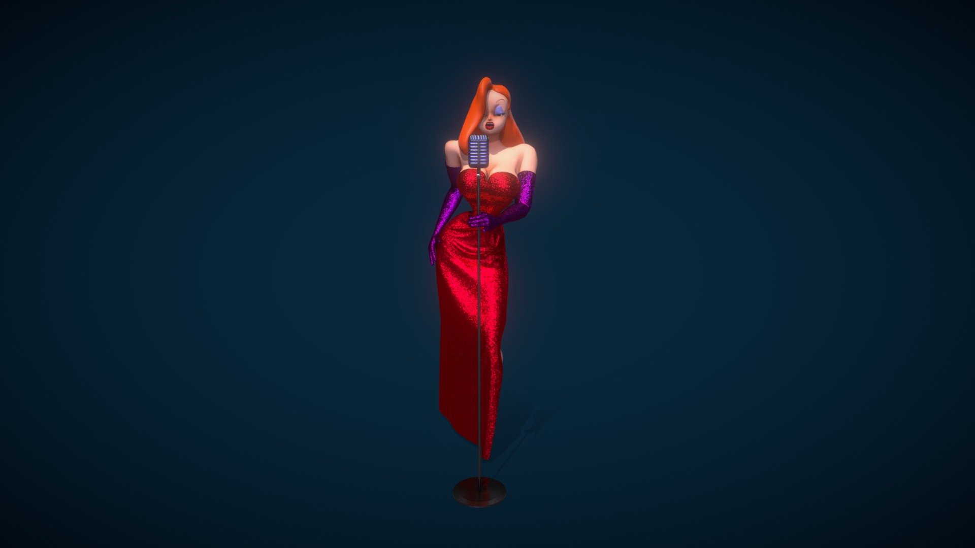 Jessica Rabbit 3d model