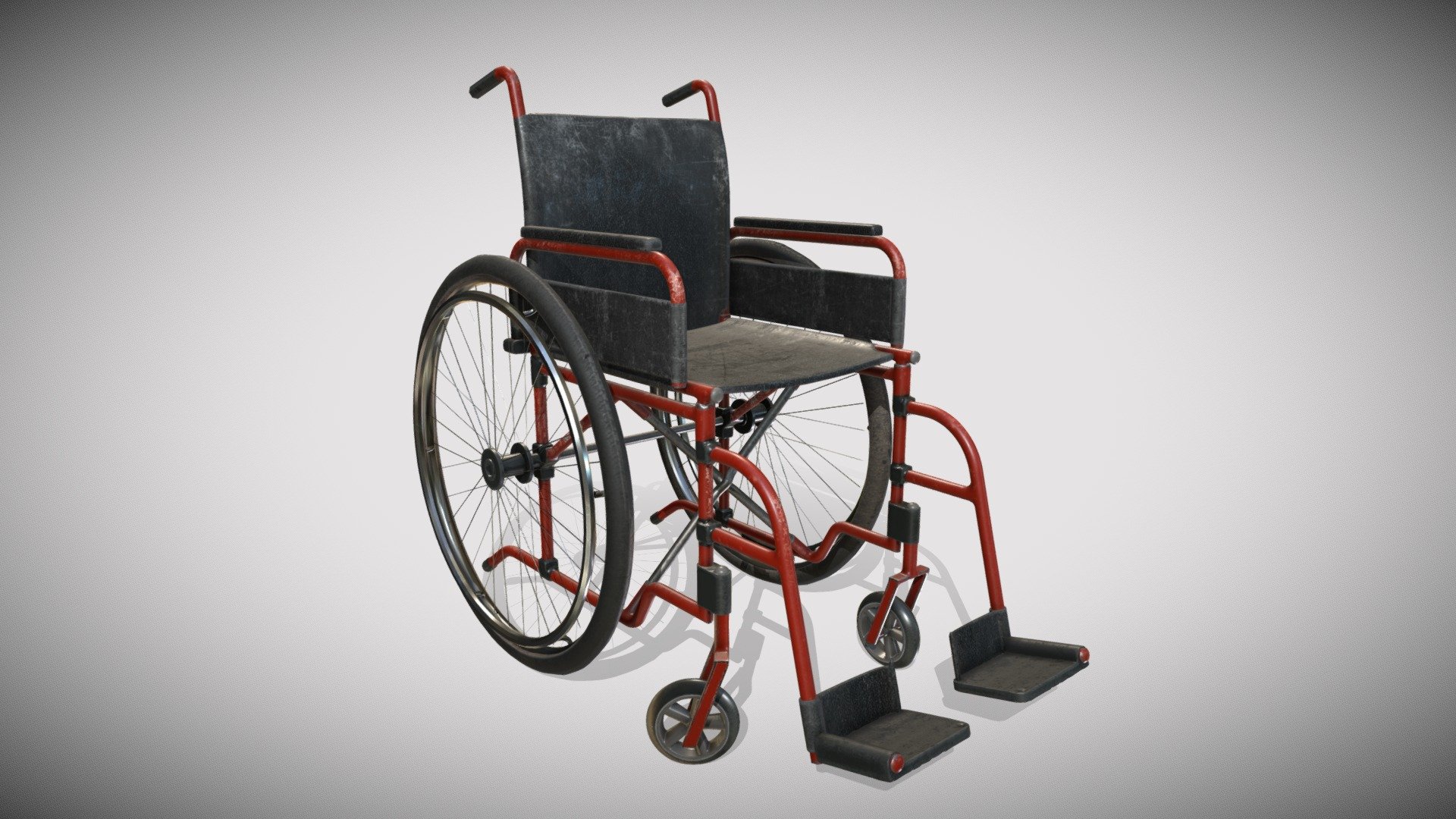 Wheel Chair 3d model