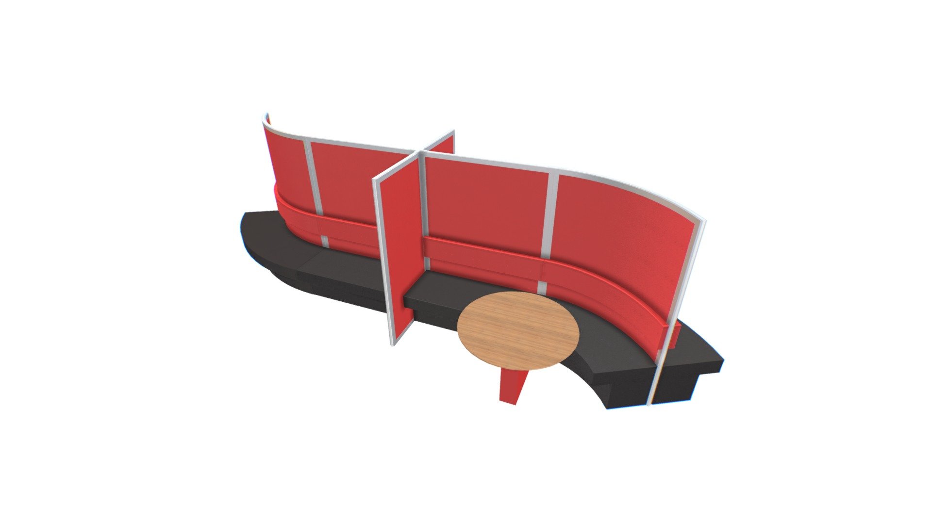 Orangebox- Cove Screen Room Division (BR-50) 3d model