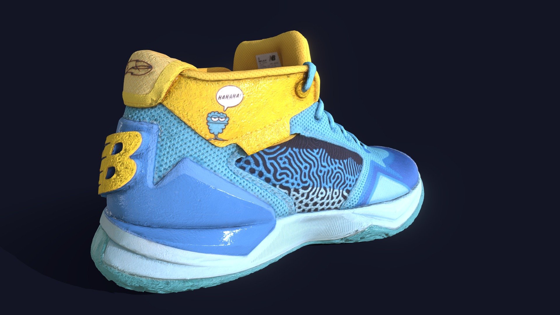 Kawhi New Balance x Jolly Rancher (Photo Scan) 3d model