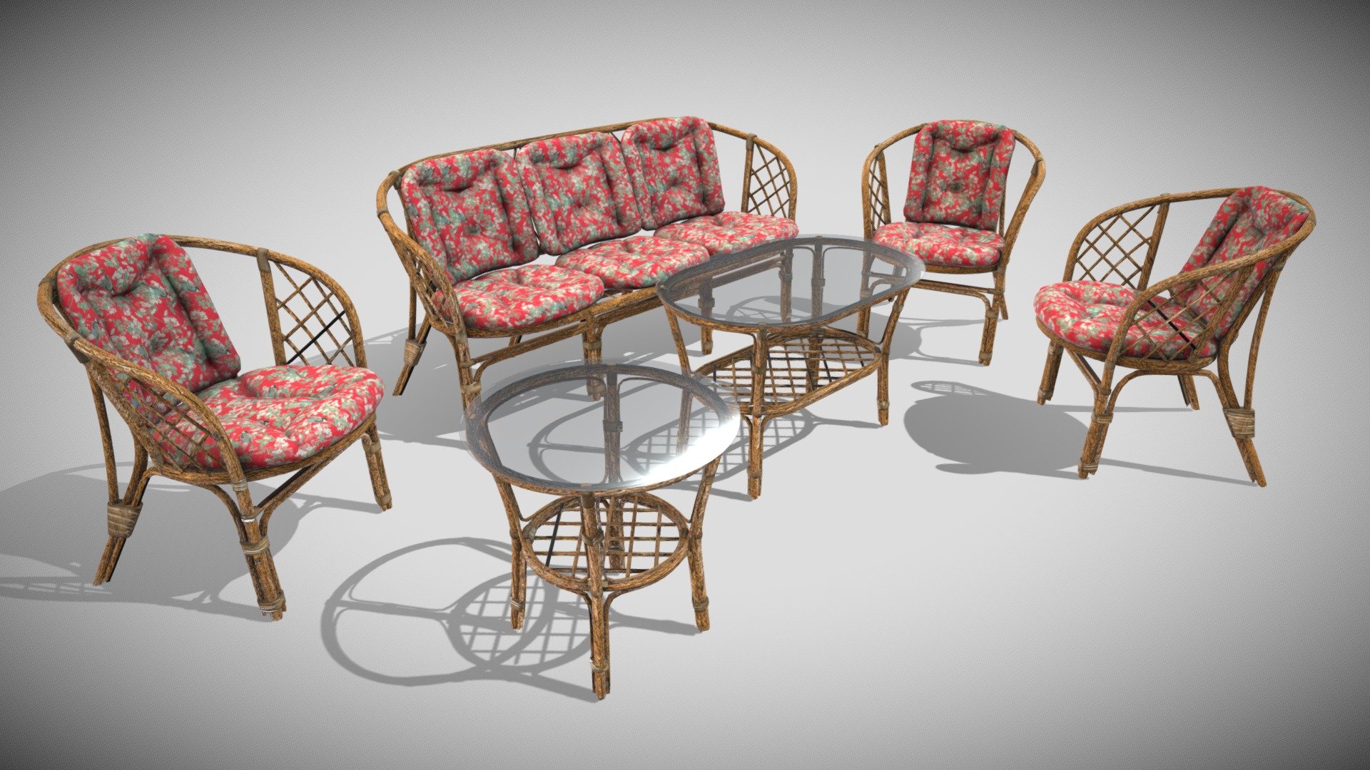 Set Vimini 3d model