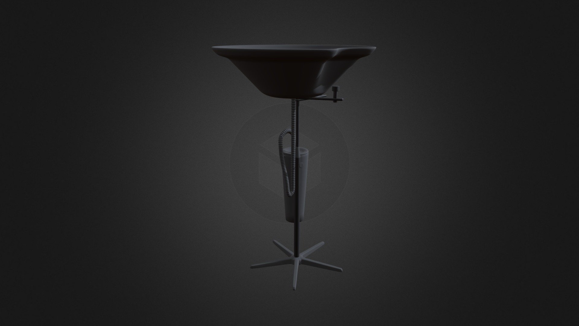 Portable Backwash D Model 3d model