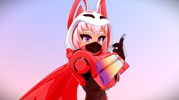 [VTuber] Kiyomi Hoshi: BOOST Magnum [Commish]