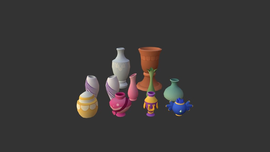 LOE Urns 3d model