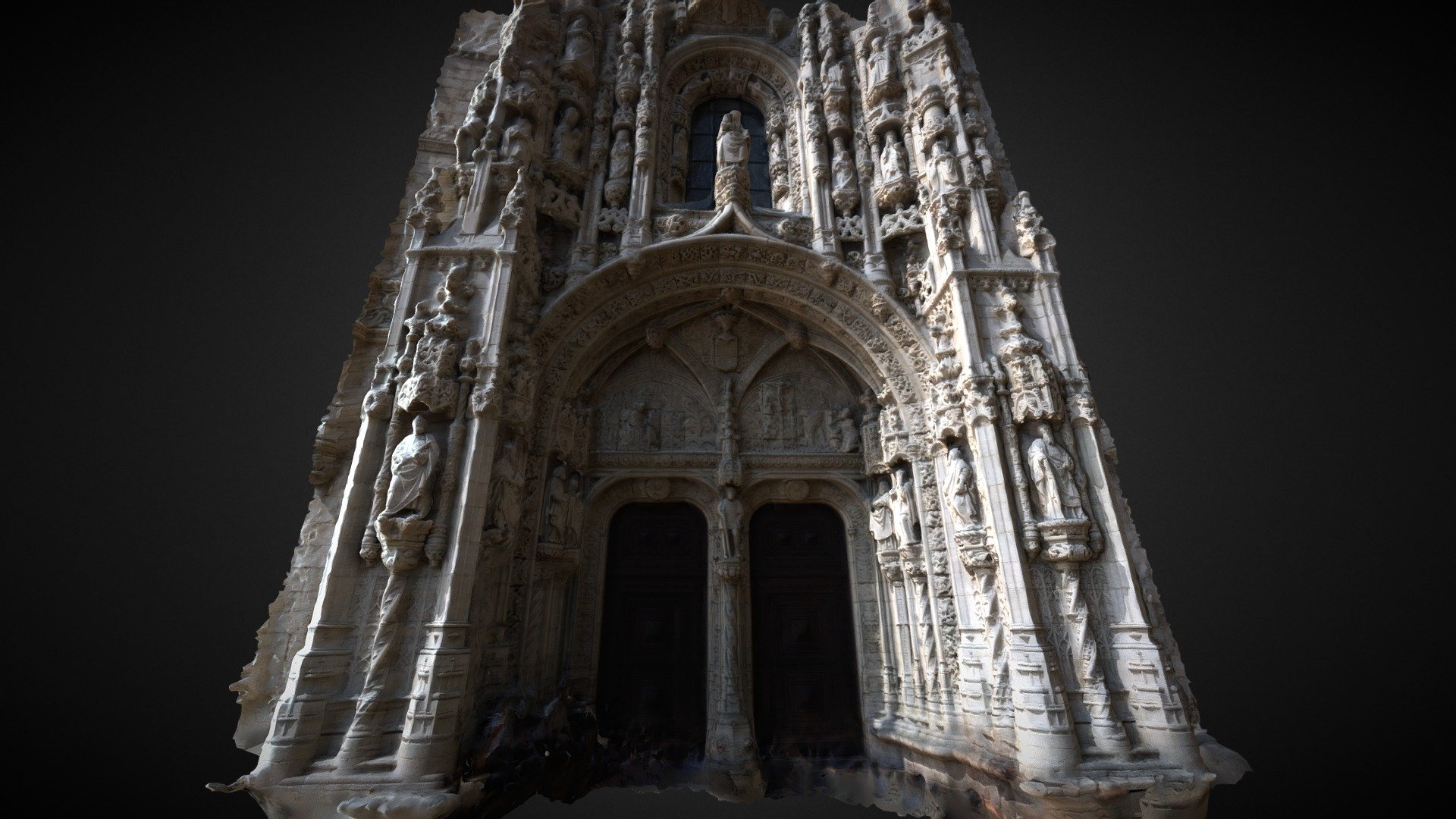 Door of Santa Maria de Belem 3d model