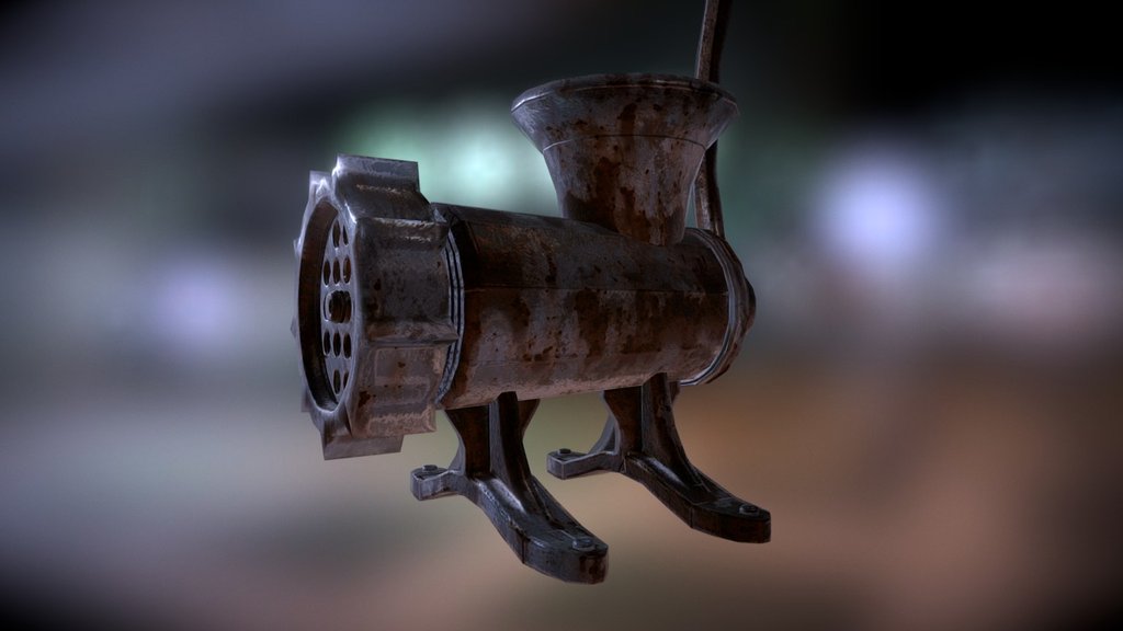 Meat Grinder 3d model