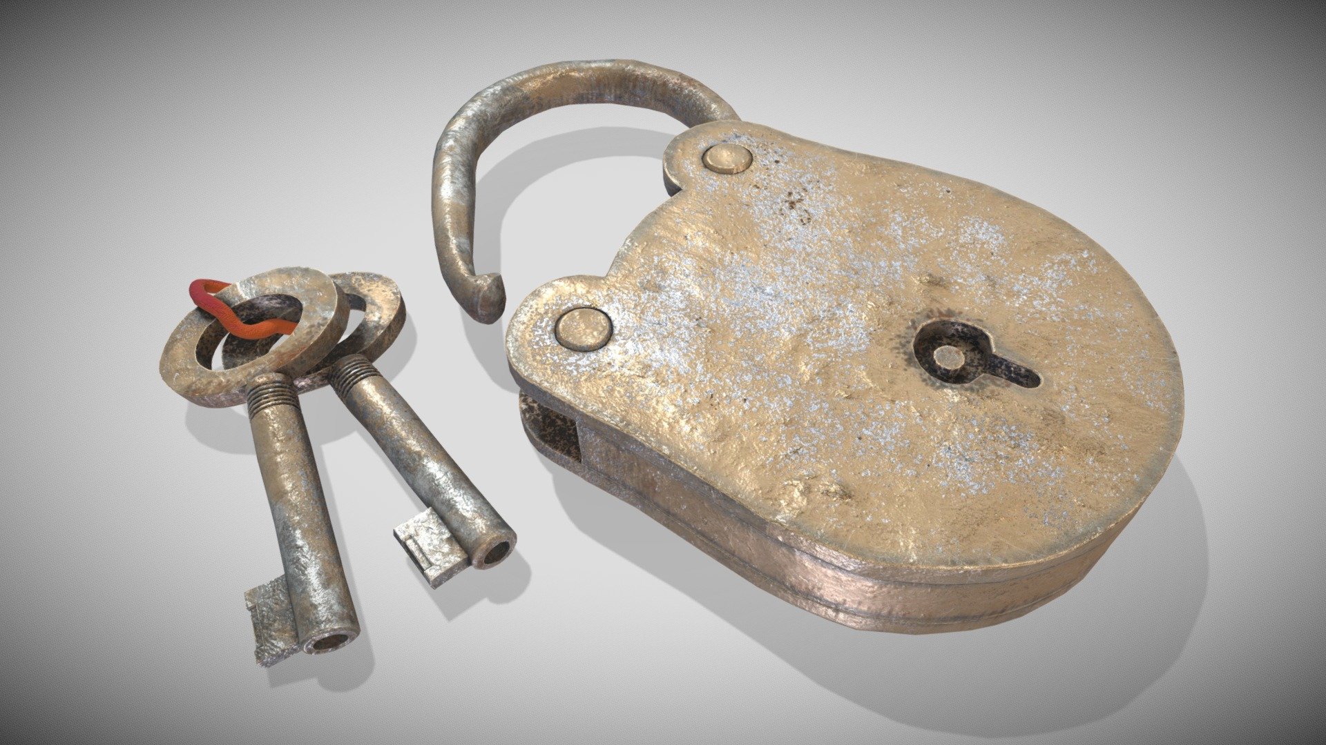 Old Lock 3d model