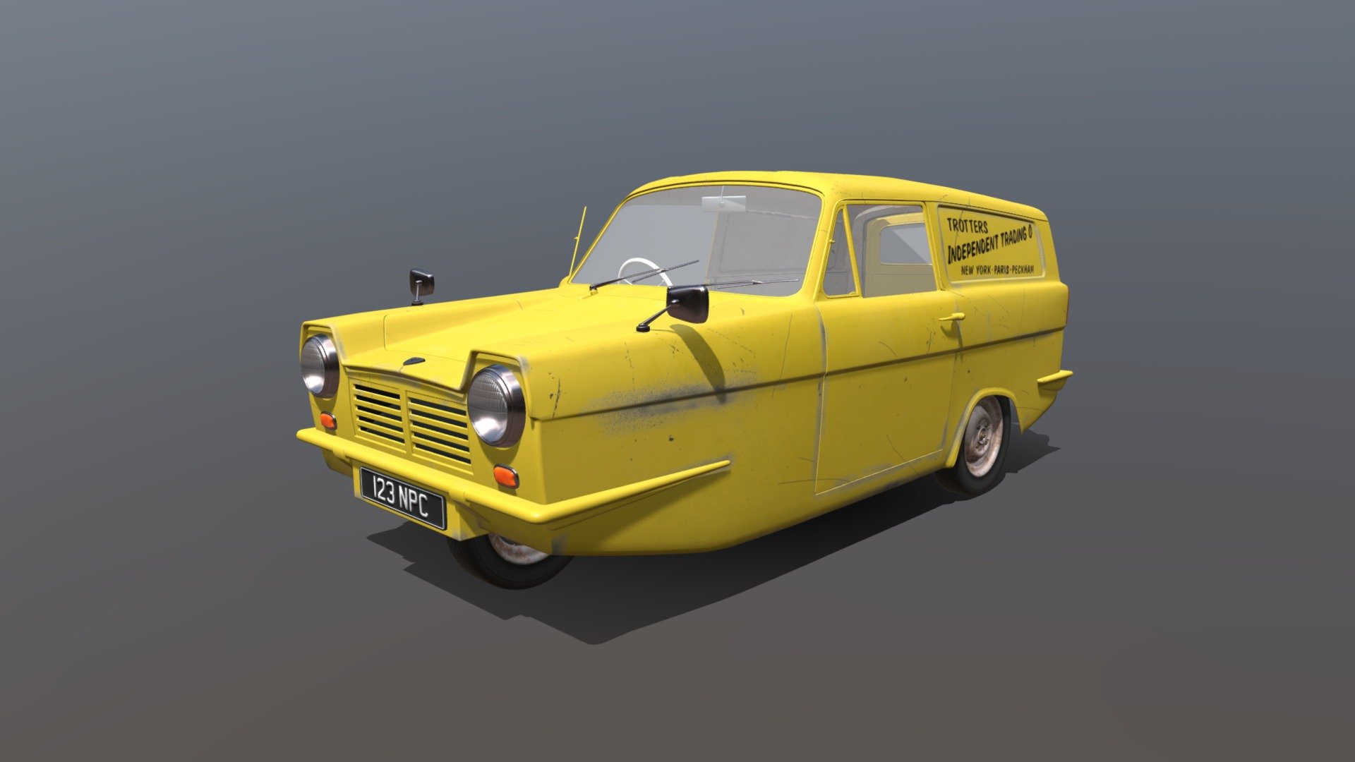 Reliant Supervan III 3d model