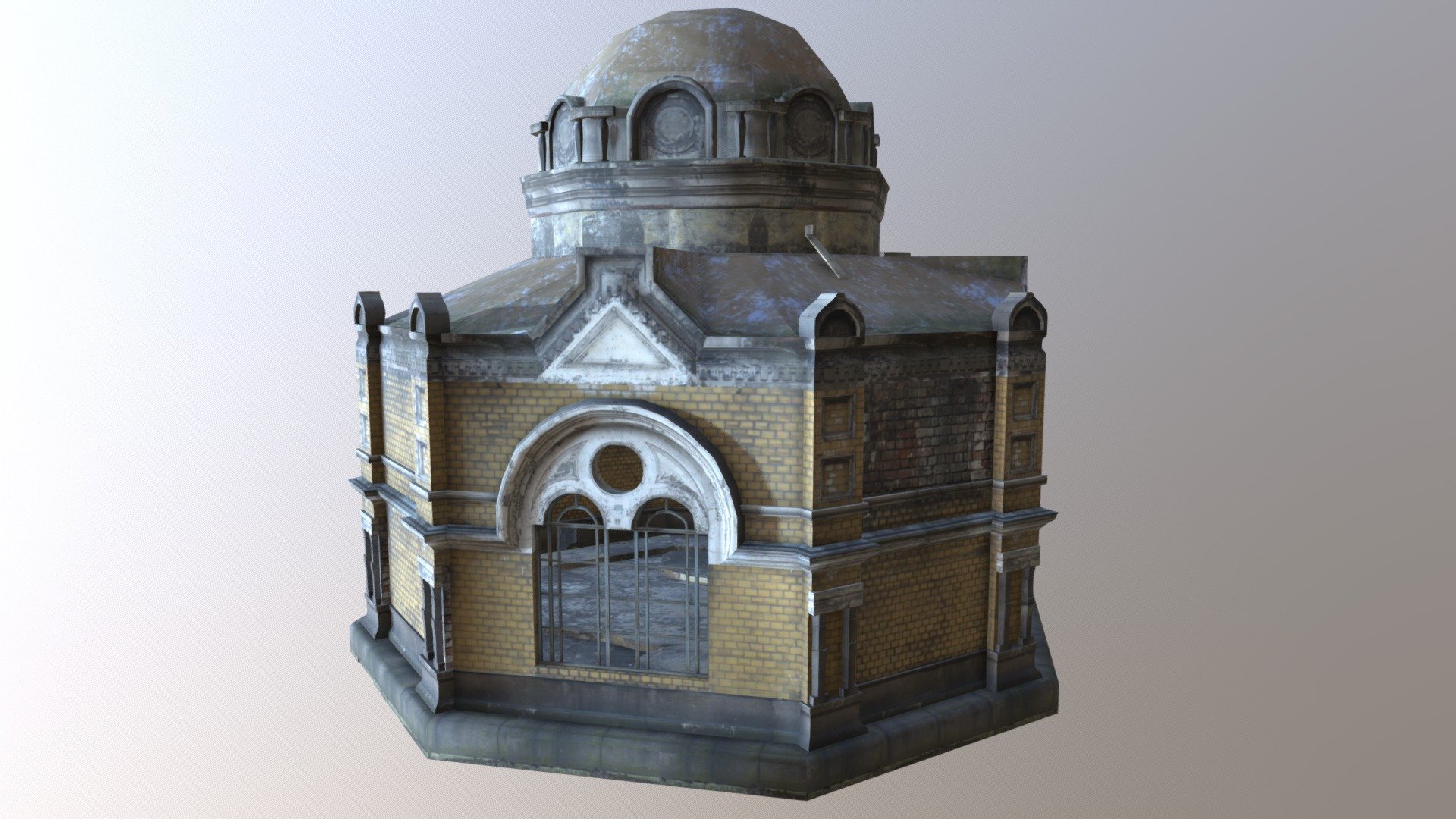 Old Crypt 3d model