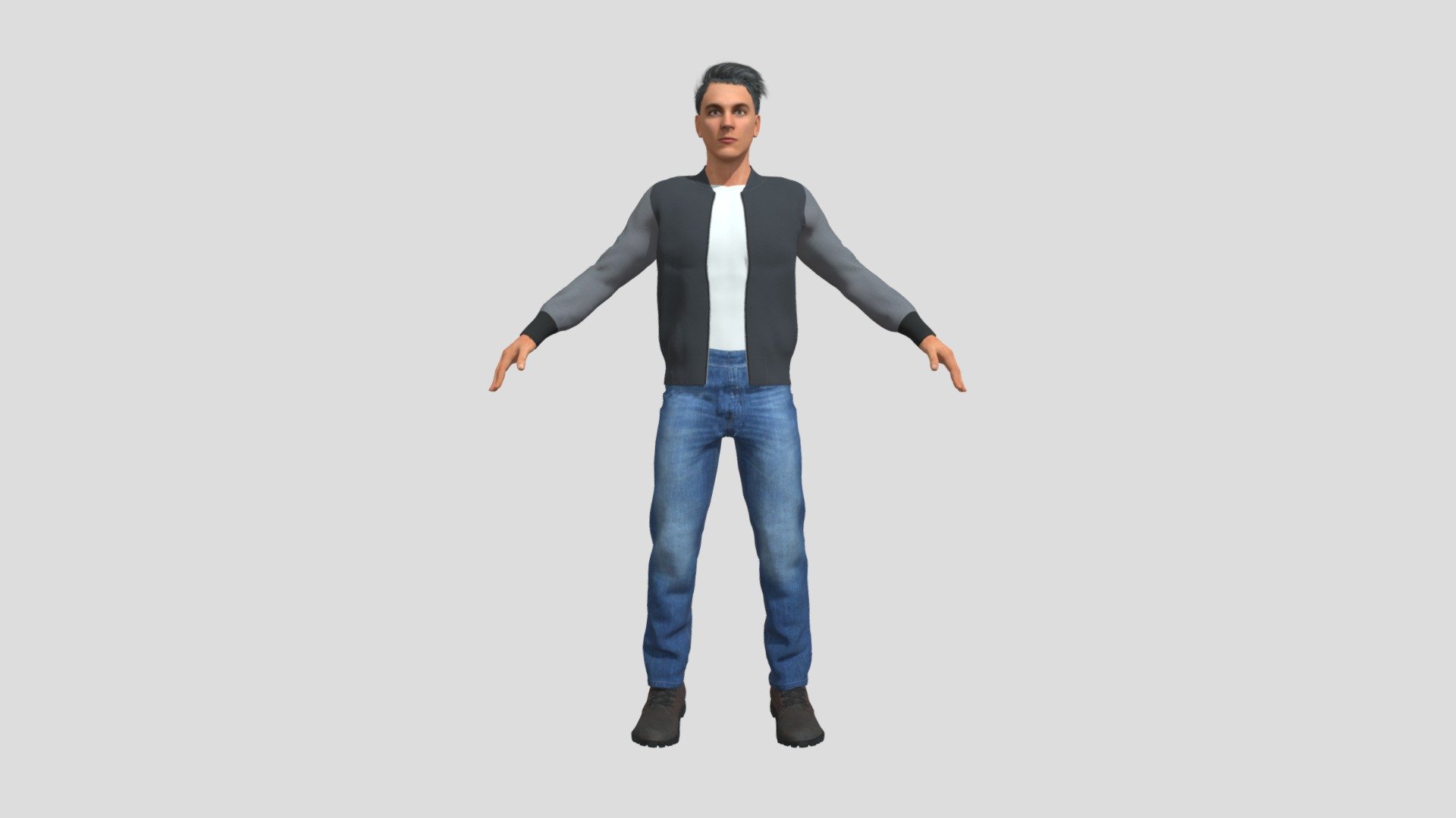 male01 3d model