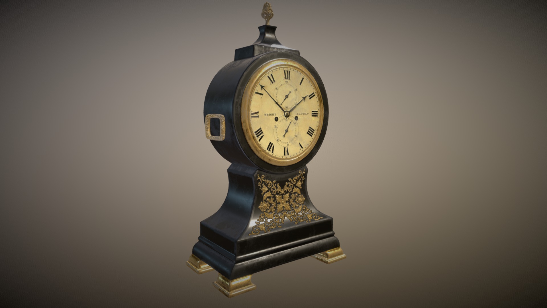 Clock 3d model