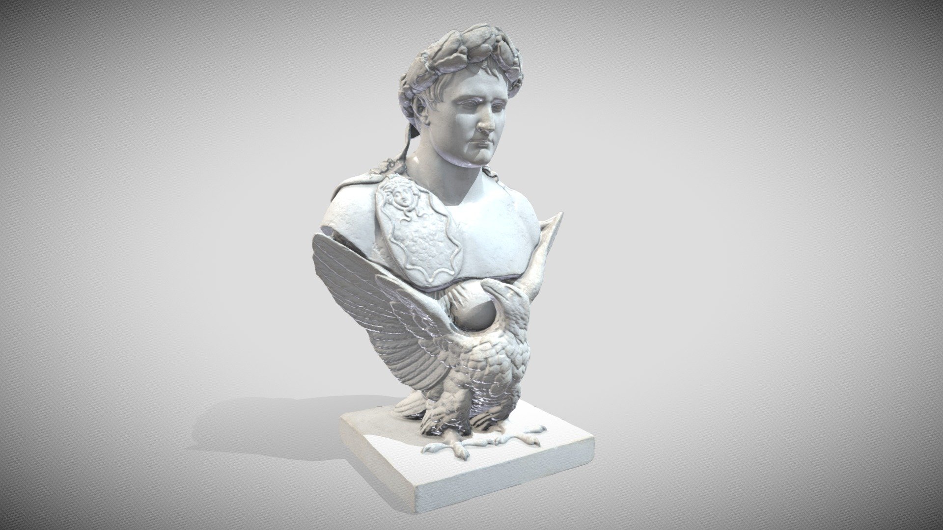 Napoleon Bust 3d model