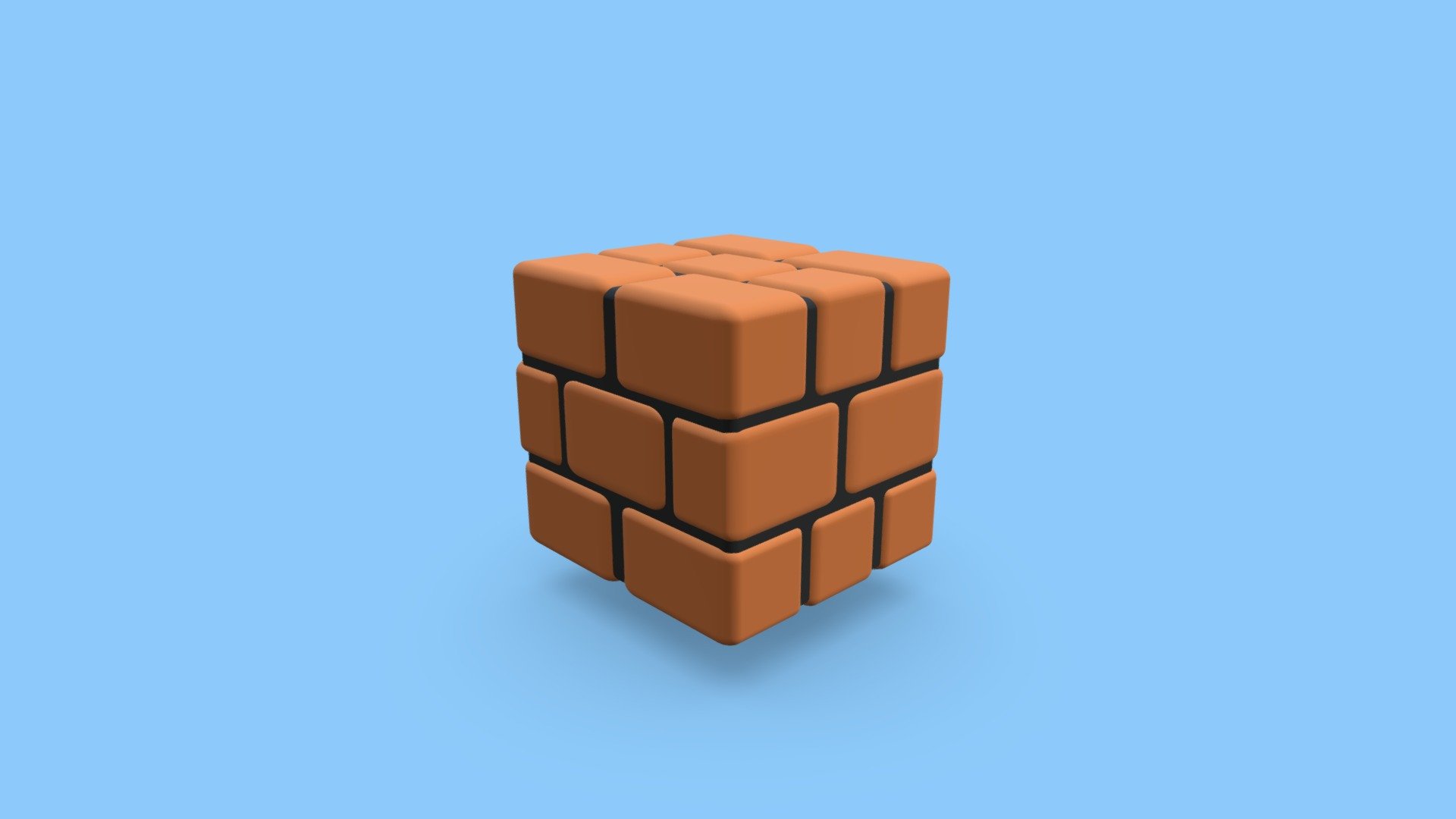 Mario Block 3d model