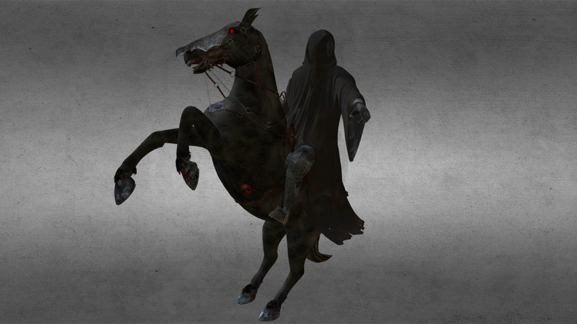 Dark Rider 3d model