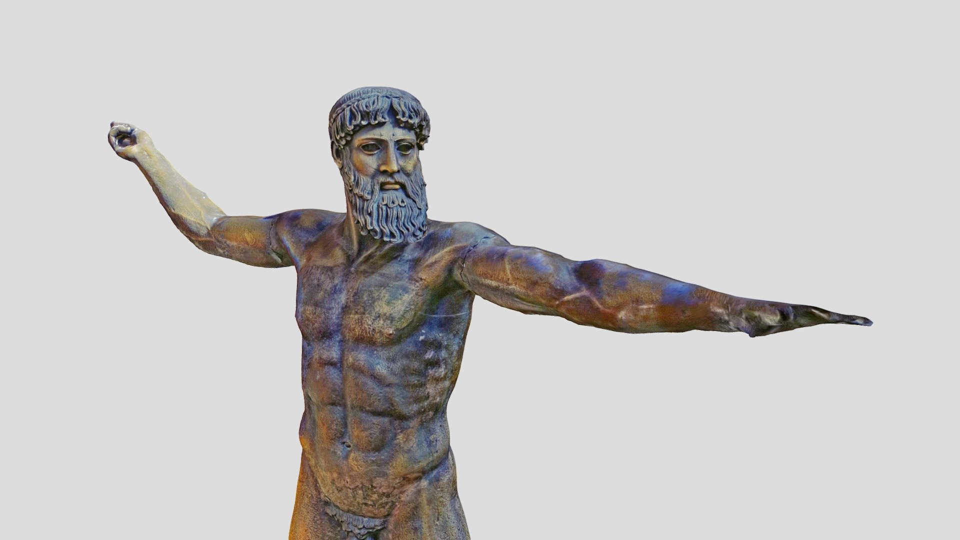 Greek statue 3d model