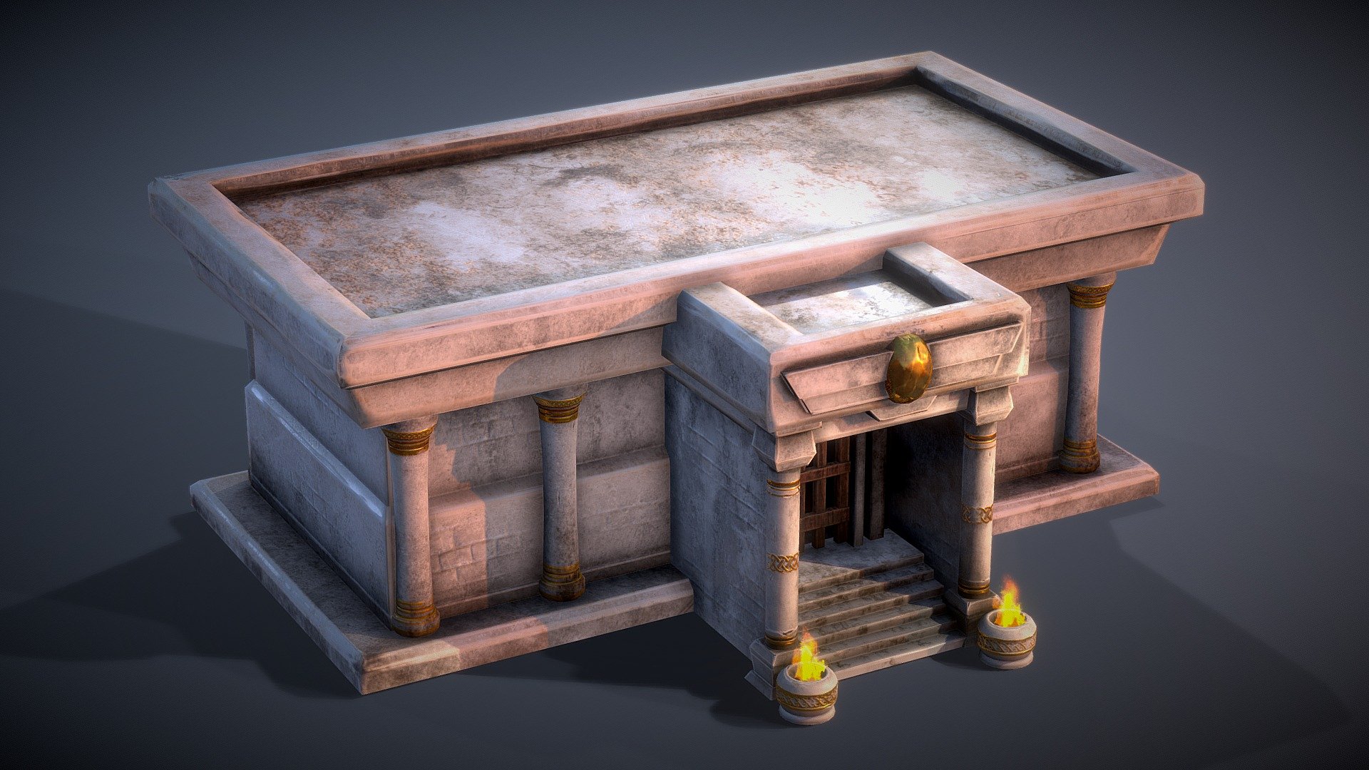 Heroes of might and magic 3 (Crypt) 3d model