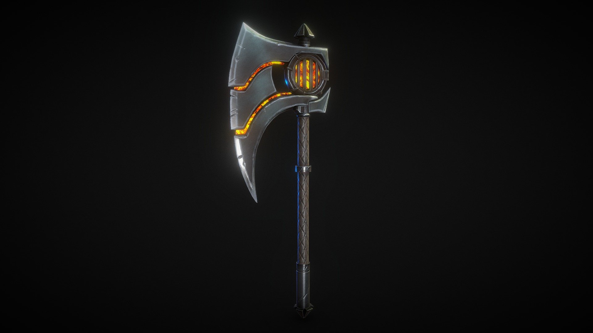 Forge Axe 3d model