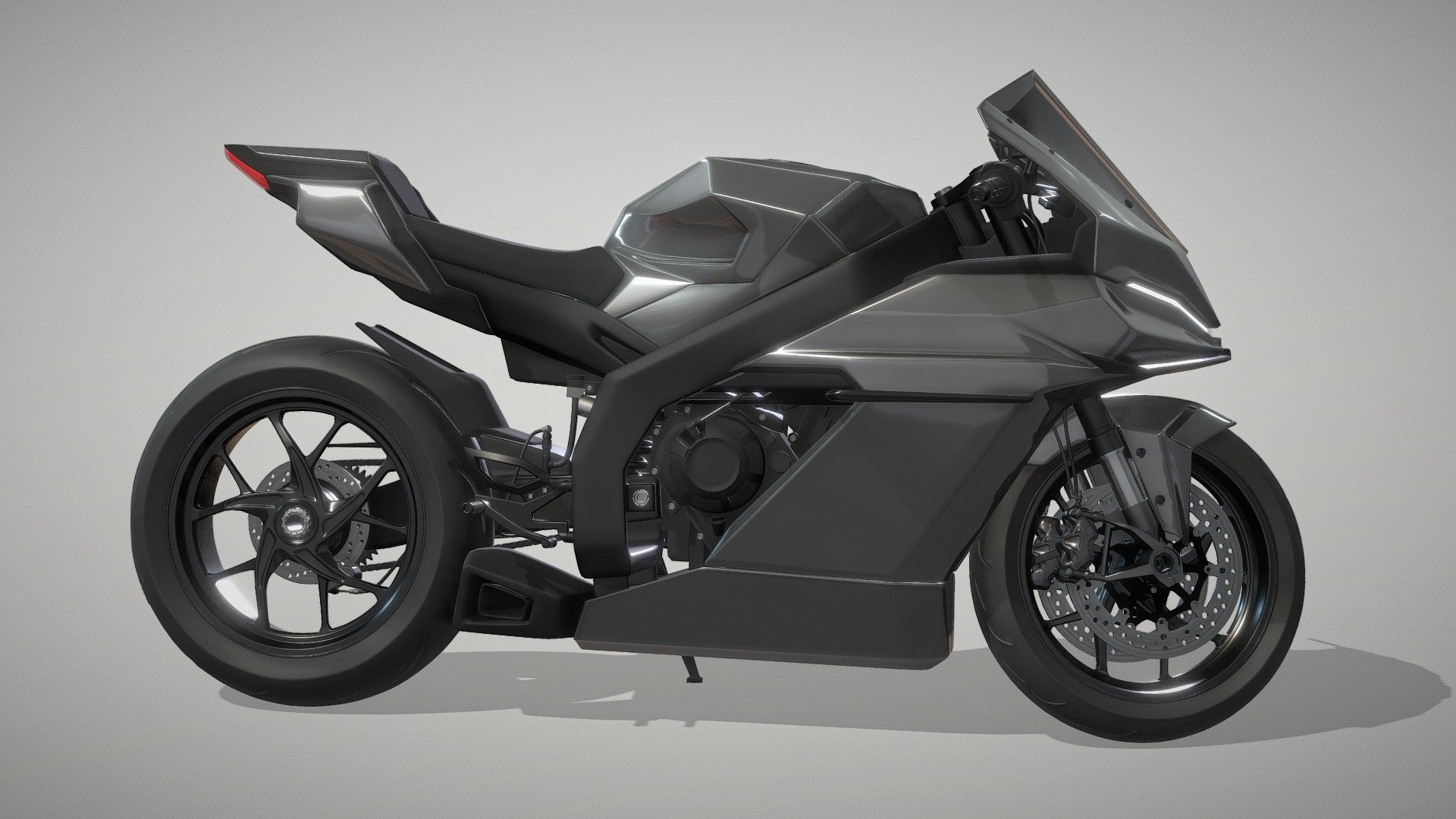 Mav-1r Sportbike Concept 3d model