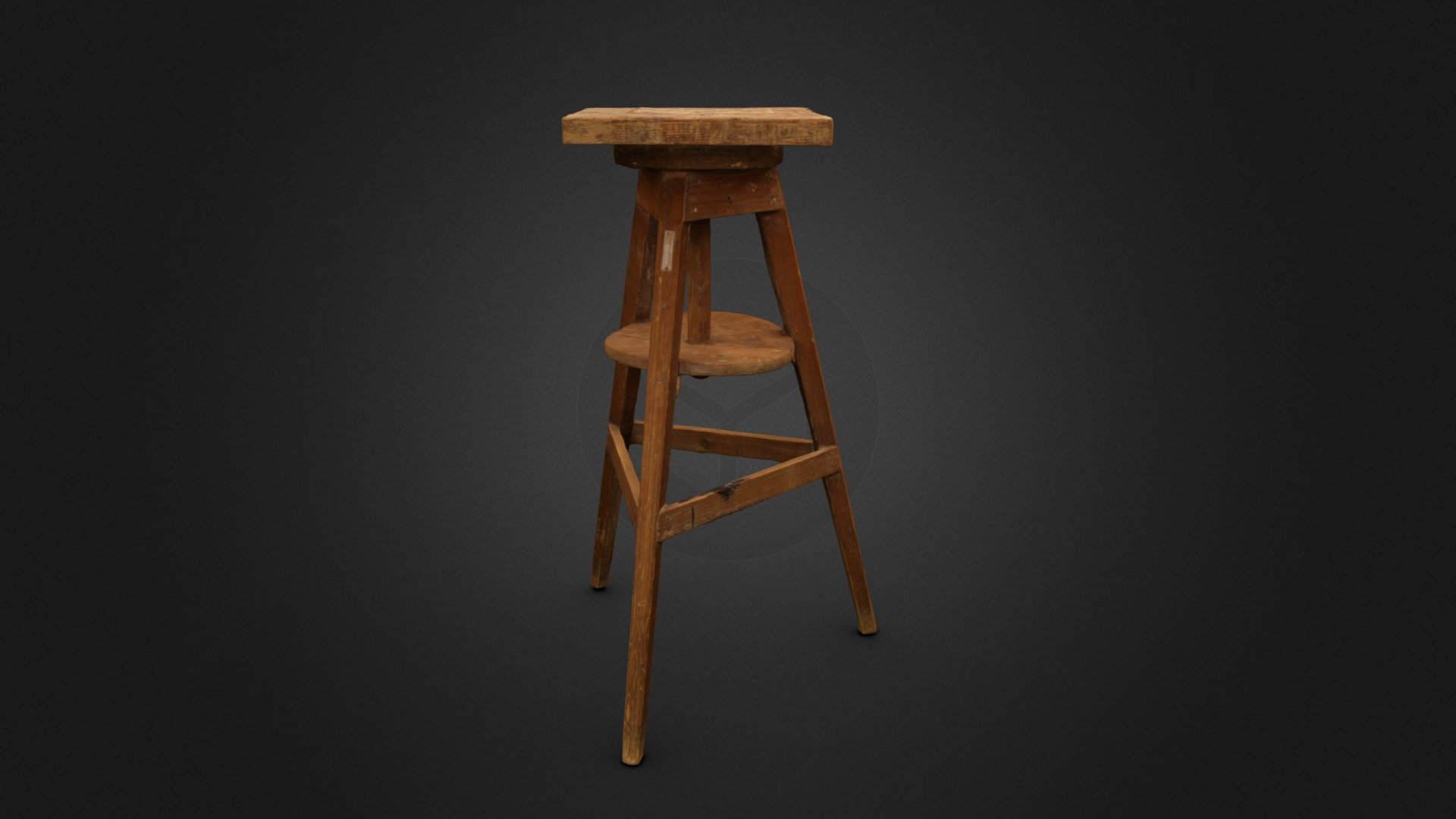 Sculptors Studio Work Easel 3d model