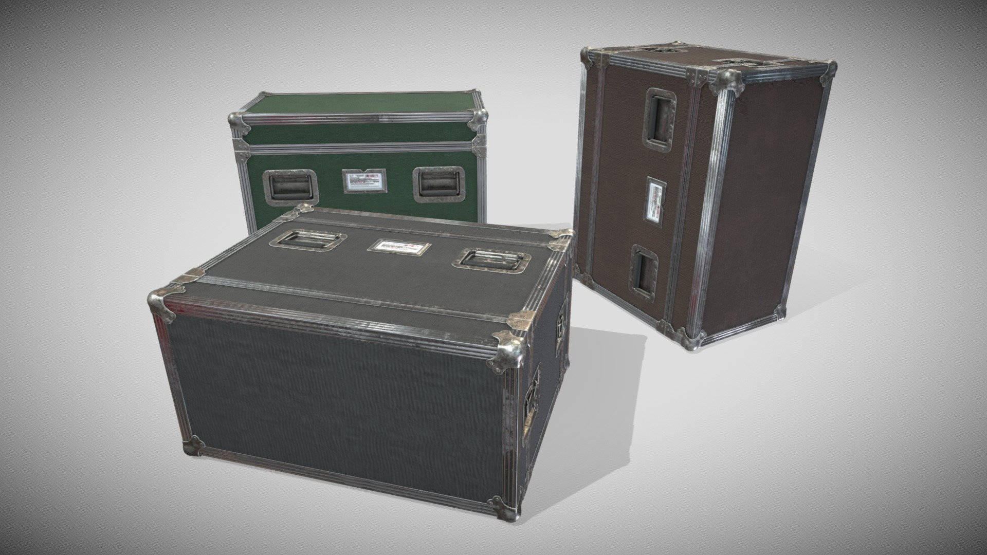 Fly Case Triple 3d model