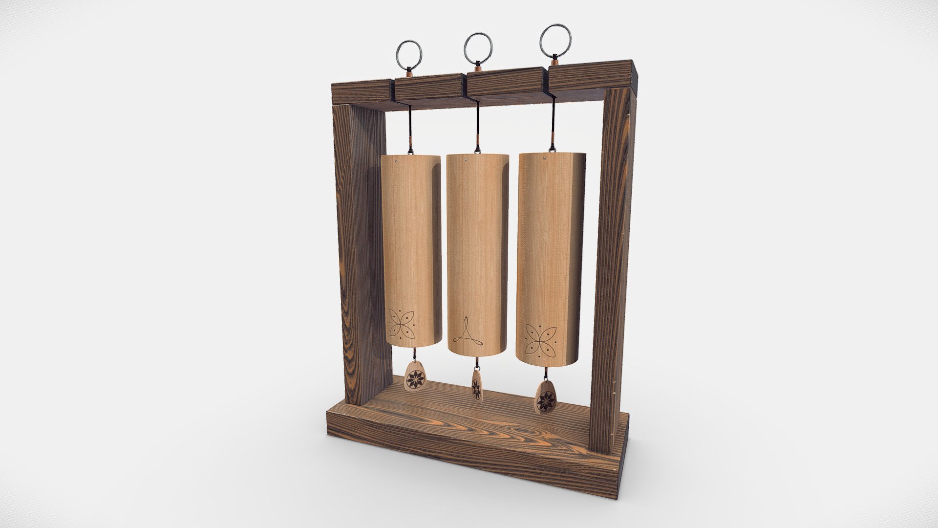 Koshi Wind Chime 3d model