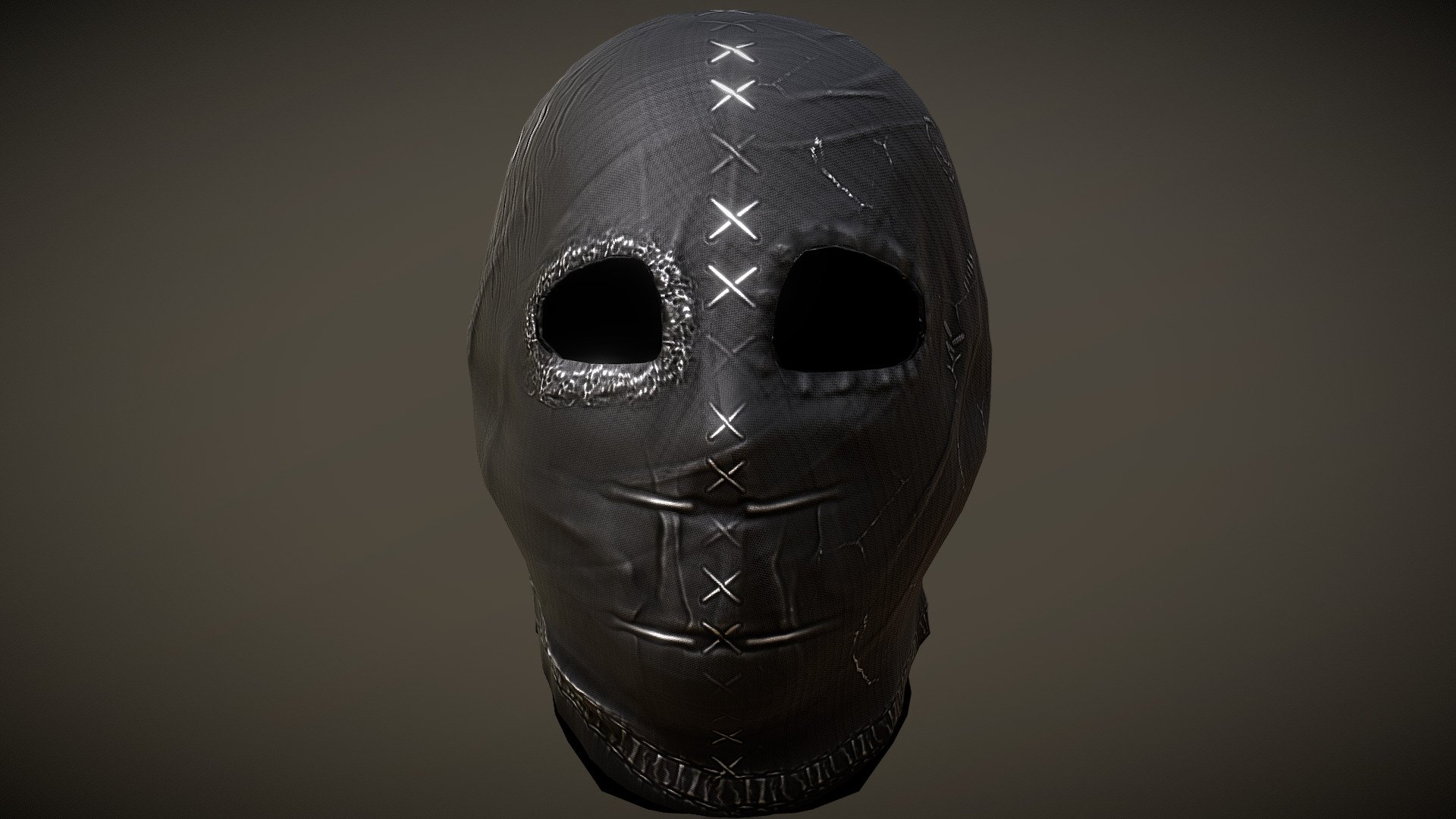 Ugly sewn balaclava 3d model