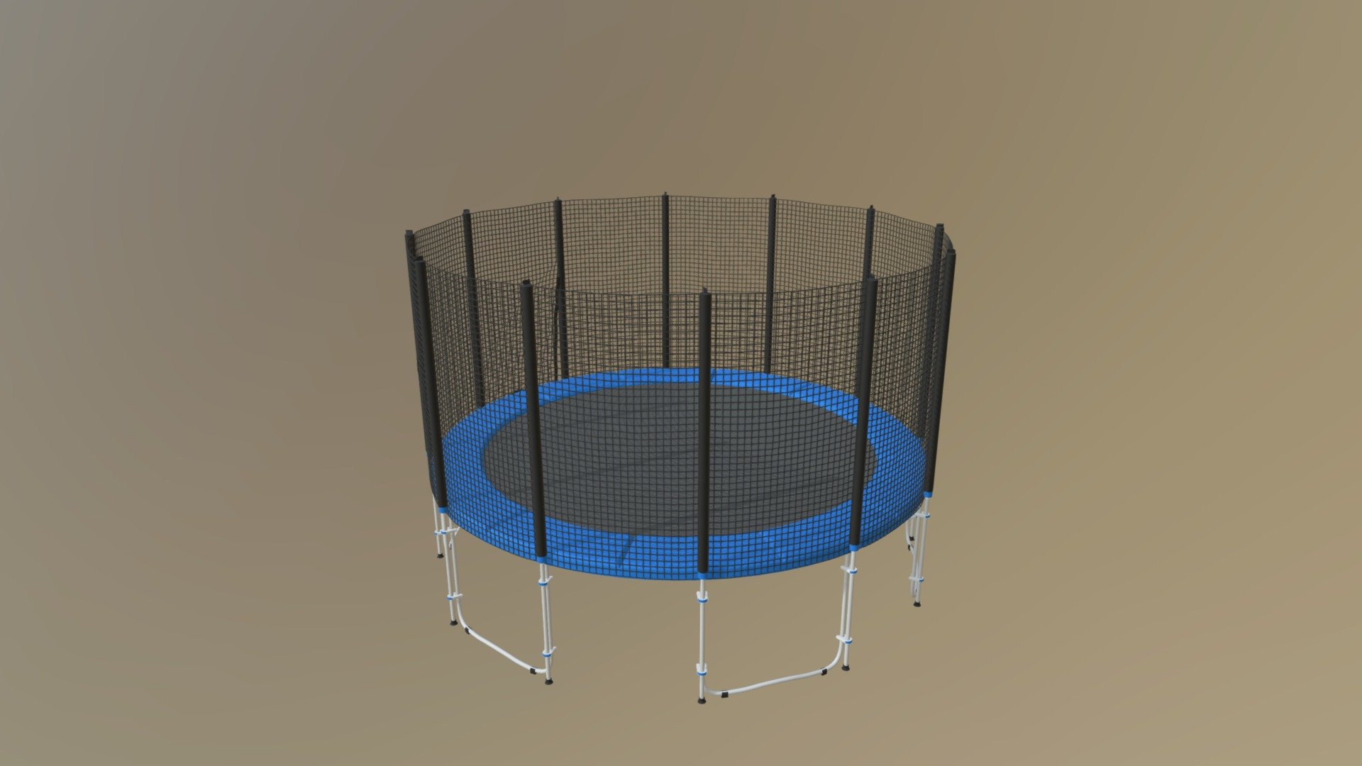 Trampolin 1 3d model