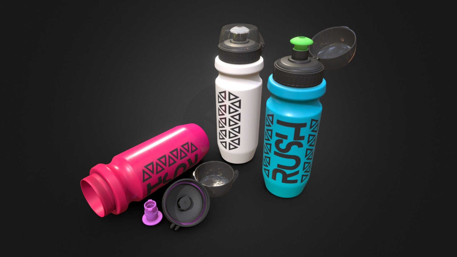 Hydration Bottle 3d model