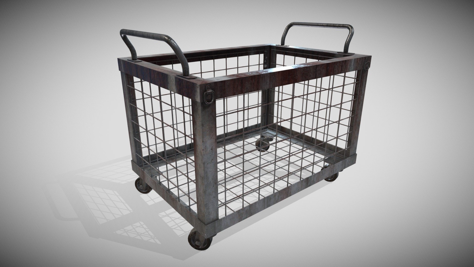 Strong Cart 3d model