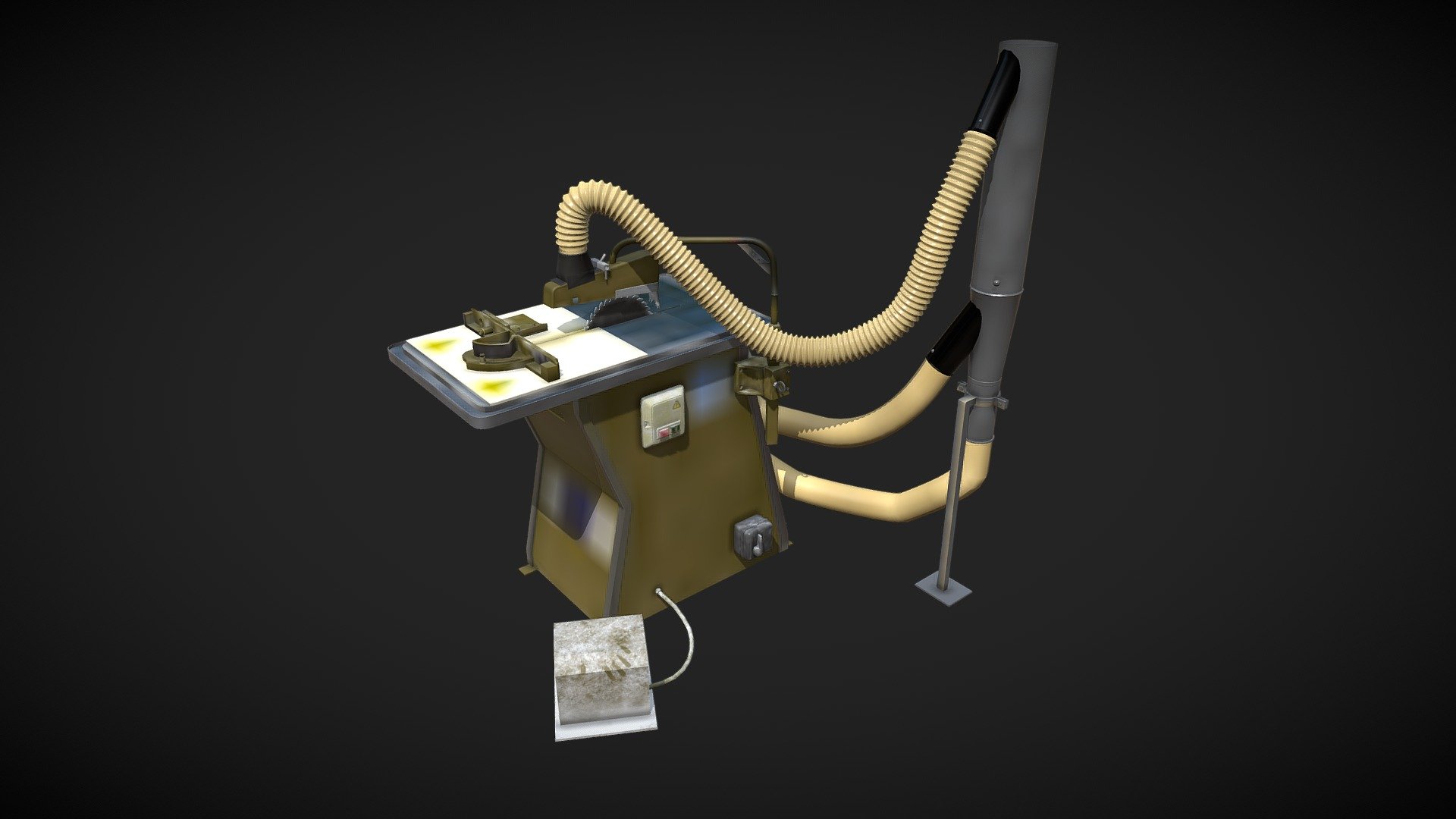 Table Saw 3d model