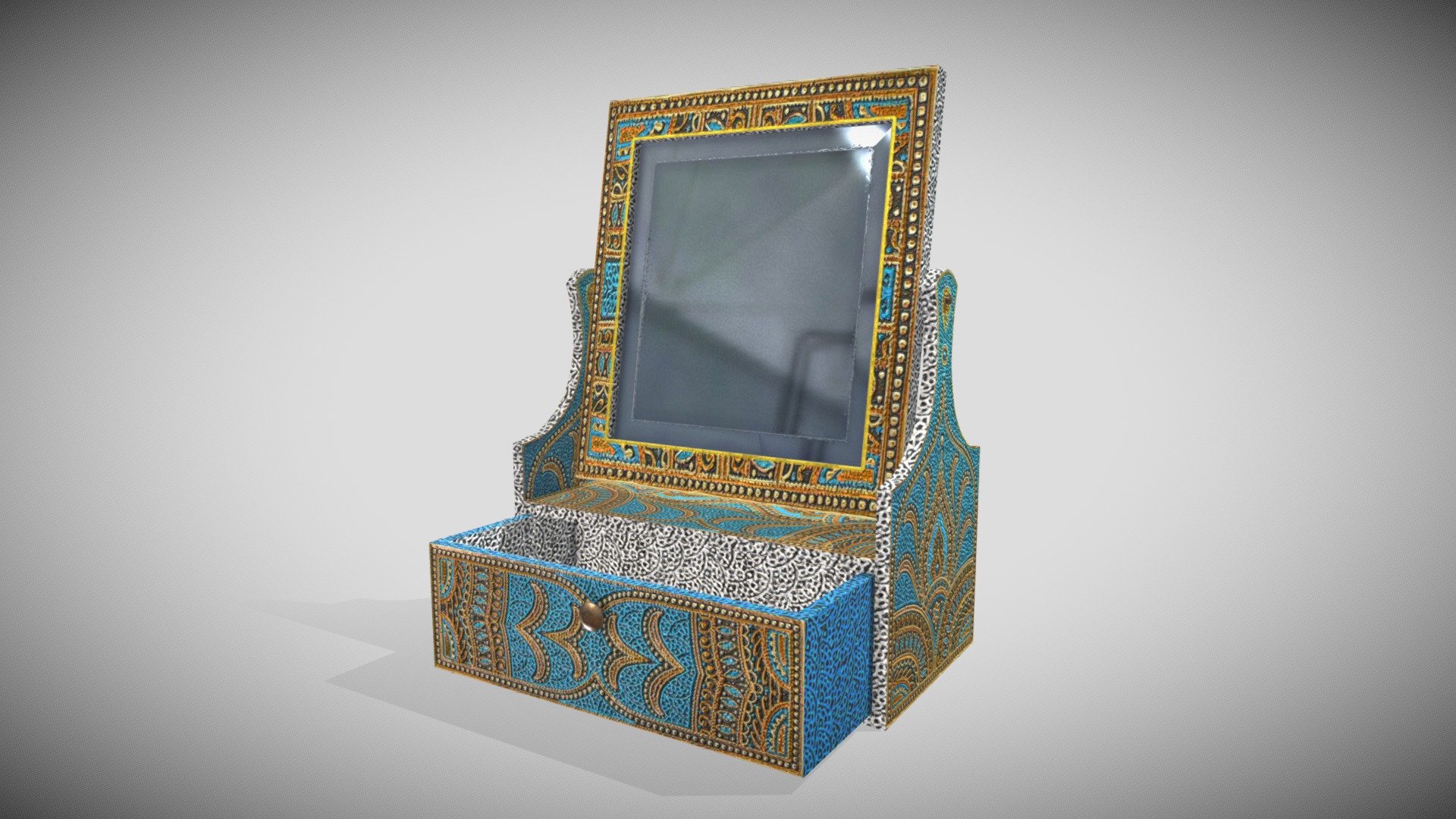 Desktop Mirror 3d model